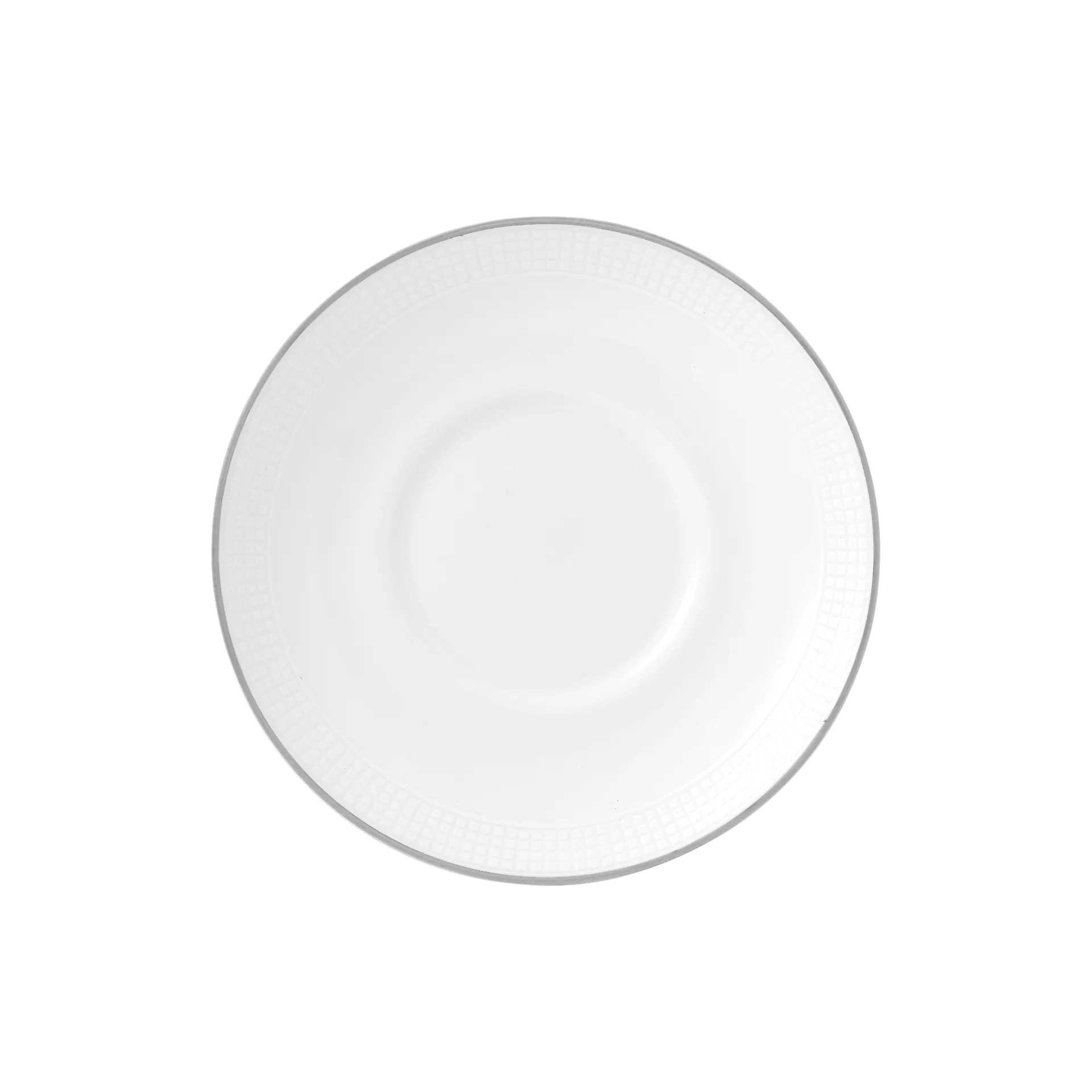 Pires de café Vera Wang Blanc Sur Blanc, Ø12,5 cm Wedgwood