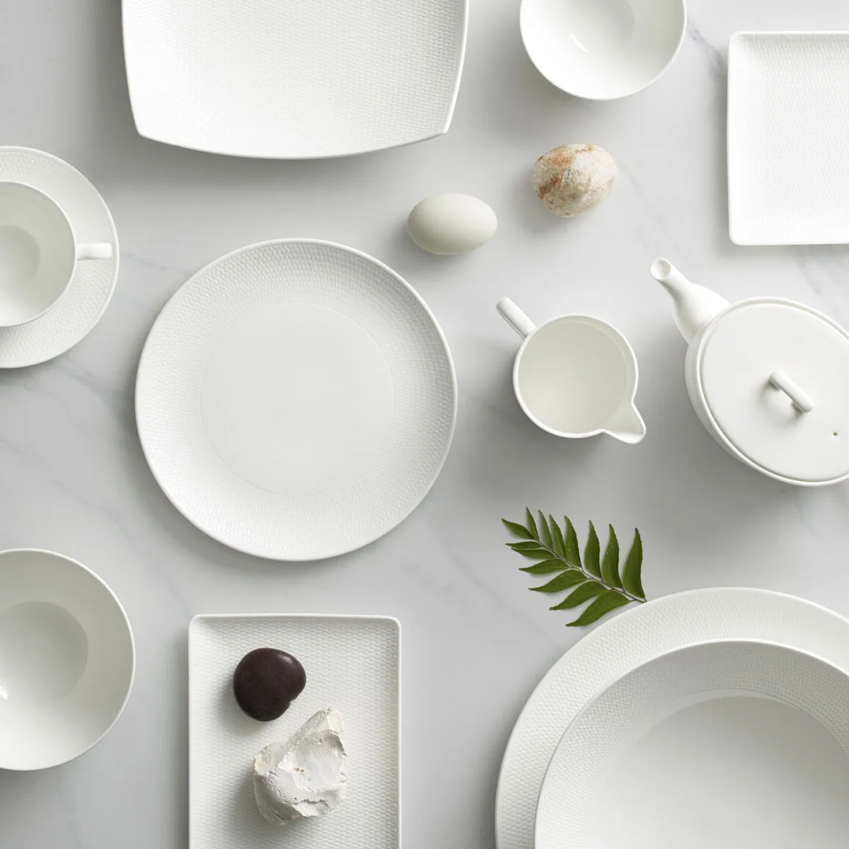 Prato fundo Gio Ø23,1 cm, branco Wedgwood