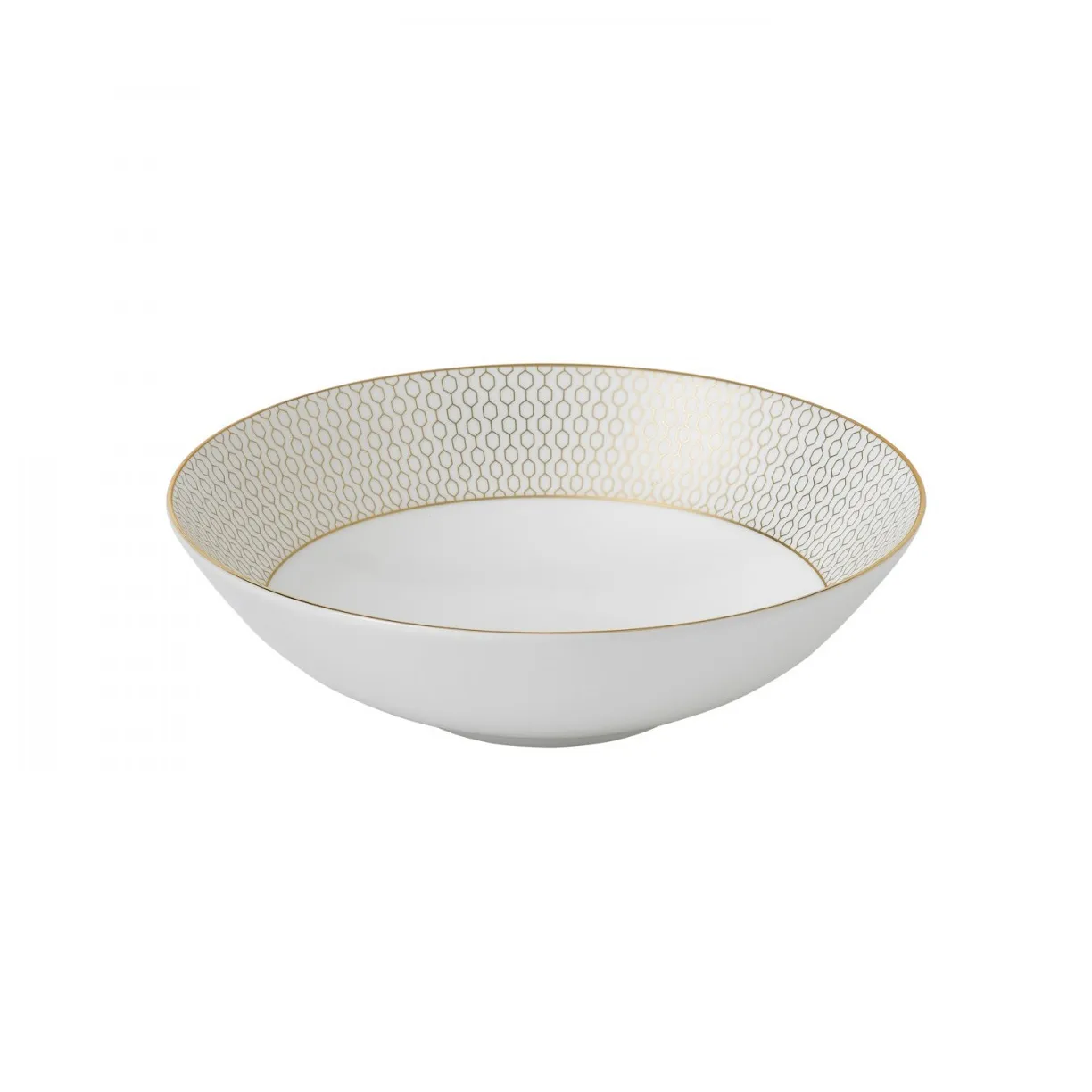 Tigela de sopa Arris Ø 21 cm, branco Wedgwood