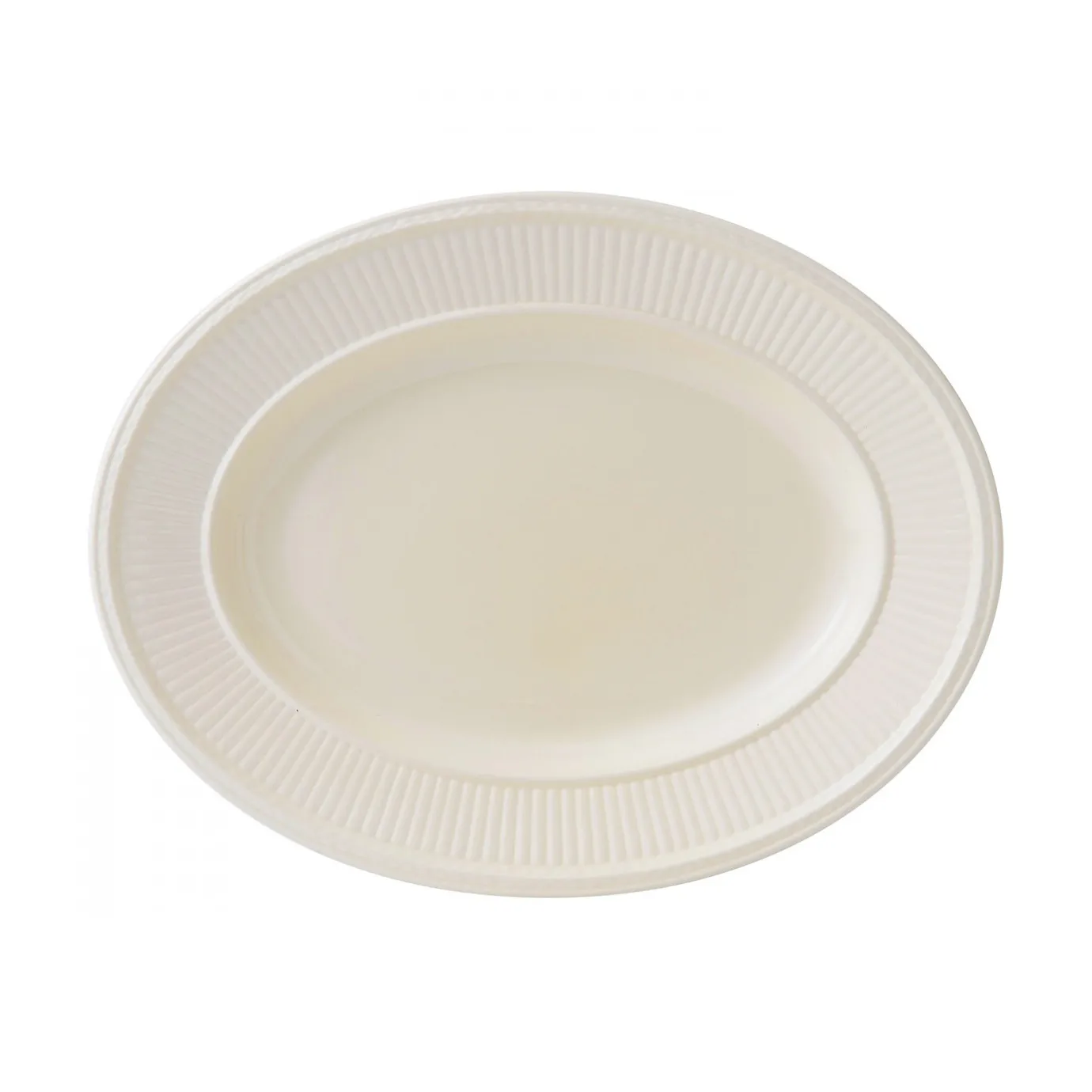 Travessa oval Edme, branco Wedgwood