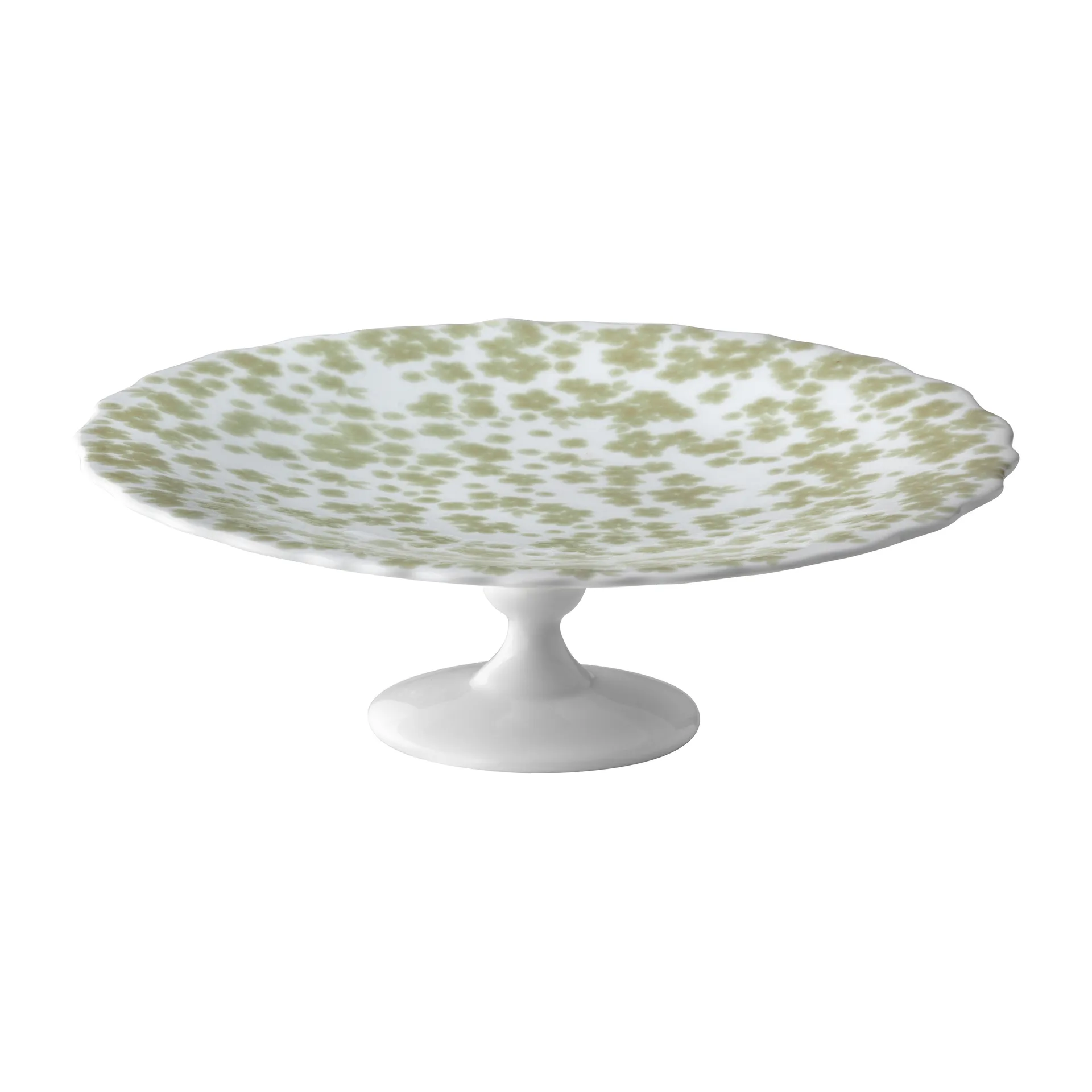 Bandeja para bolos Slåpeblom Ø21 cm, Verde Wik & Walsøe
