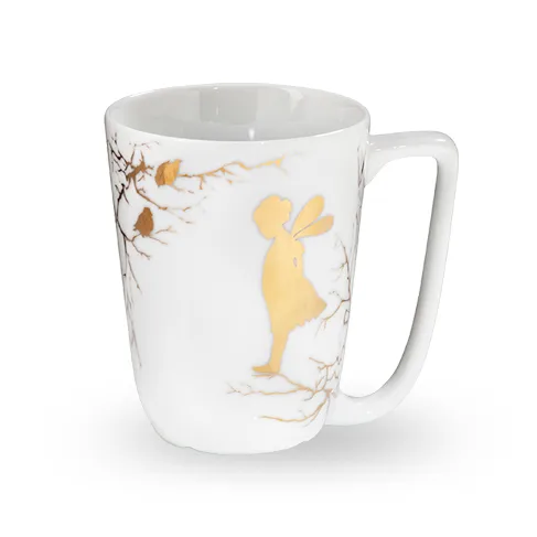 Caneca Alv 30 cl, white-gold Wik & Walsøe