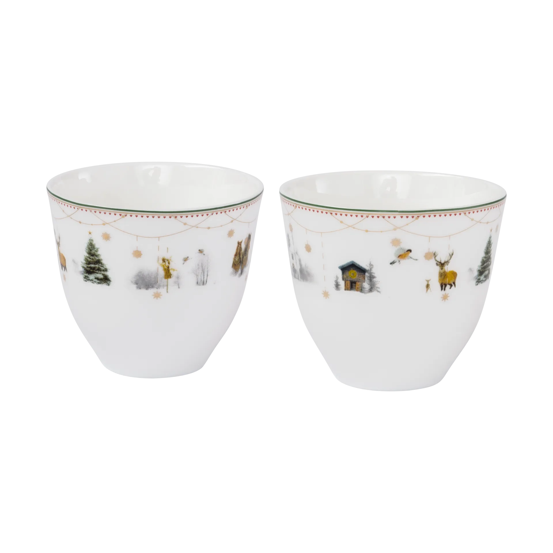 Canecas Julemorgen Story 20 cl, 2 unid., Branco Wik & Walsøe