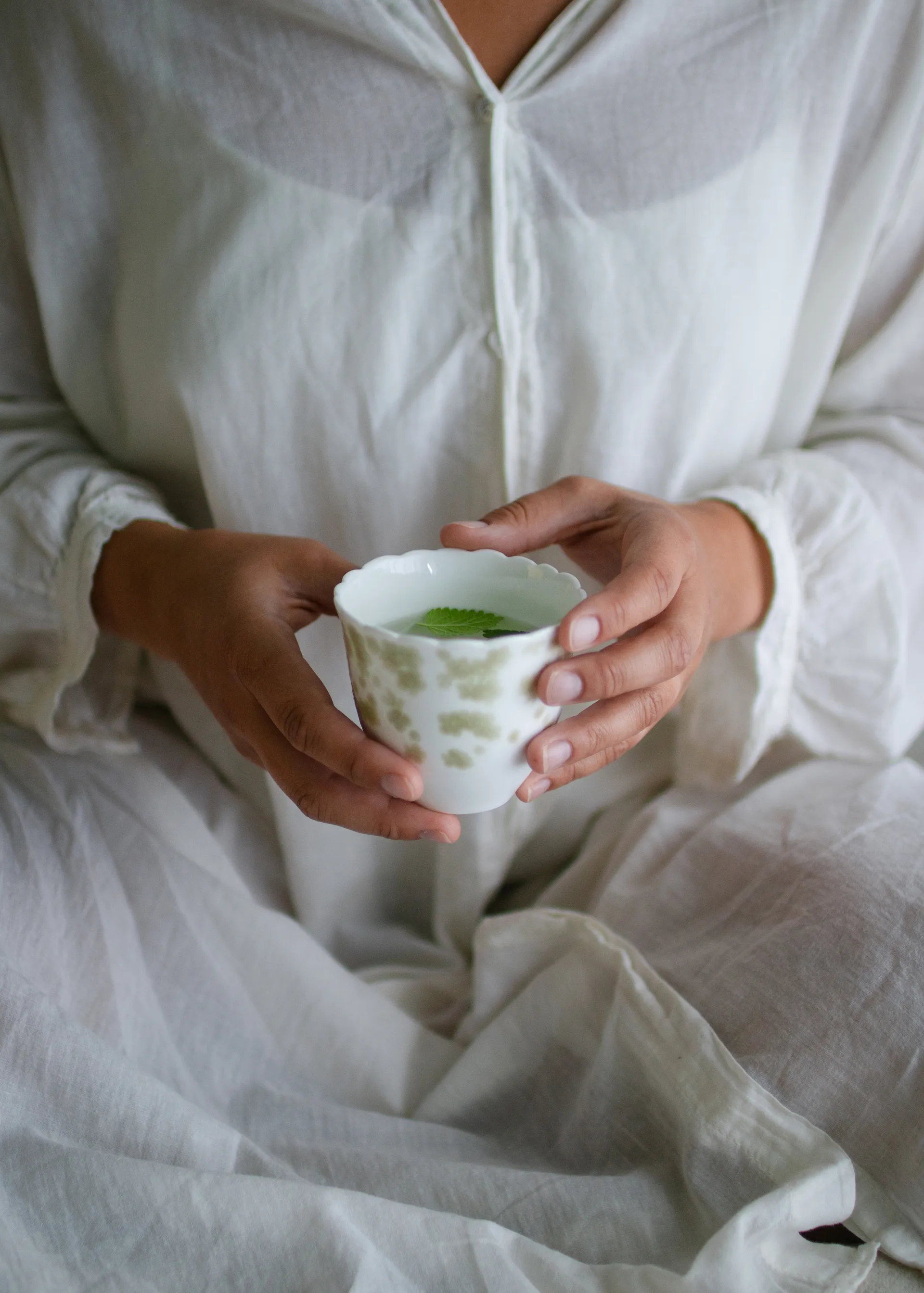 Chávena Slåpeblom 20 cl, 2 un., Verde Wik & Walsøe