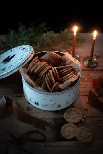 Conj. Caixa de biscoitos Julemorgen Story 2 peças - Vit-multi - Wik & Walsøe
