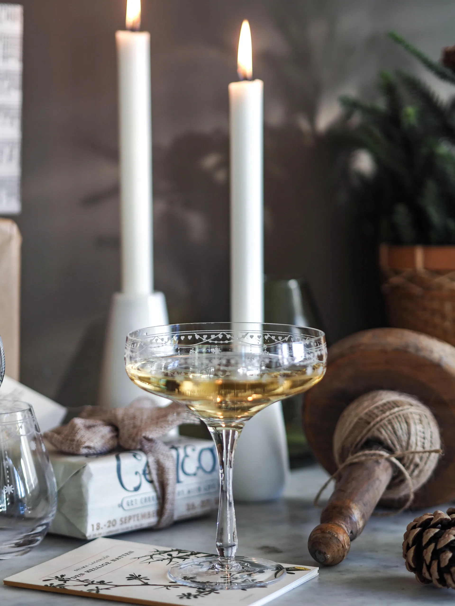 Copo de champanhe Julemorgen, 20 cl Wik & Walsøe