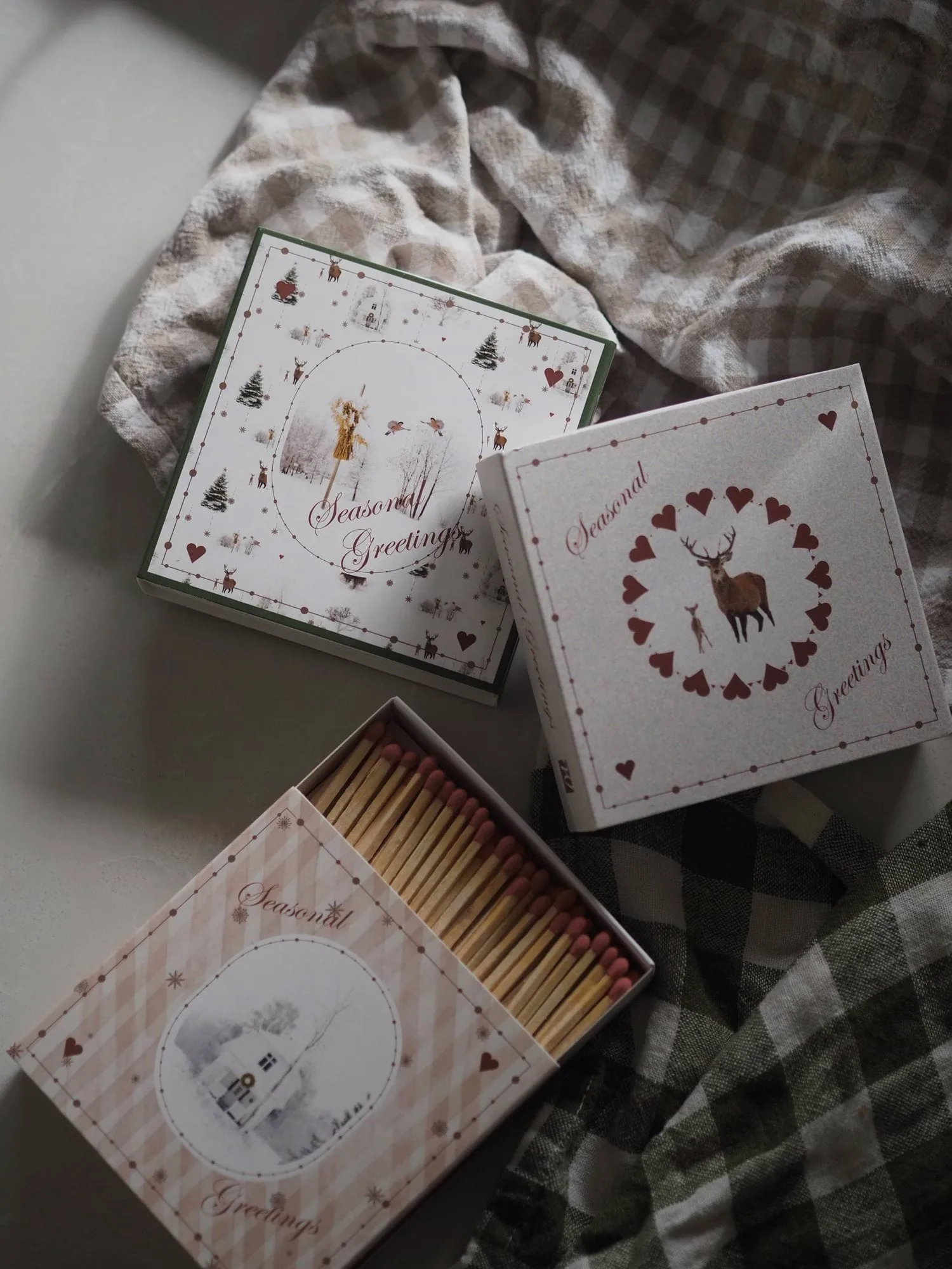 Julemorgen fósforos, Veado Wik & Walsøe