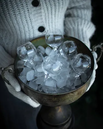 Julemorgen gildeglass copo de vinho - 12 cm - Wik & Walsøe