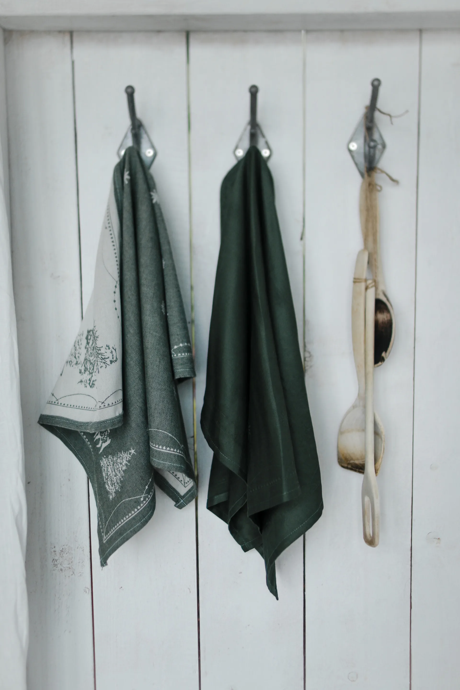 Julemorgen pano de cozinha 50x70 cm, Verde Wik & Walsøe