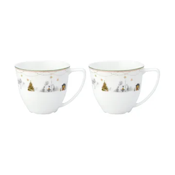 Julemorgen Story caneca para vinho quente - 12 cl, 2 pack - Wik & Walsøe