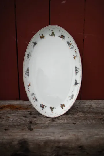 Julemorgen Story travessa oval - 39 cm - Wik & Walsøe