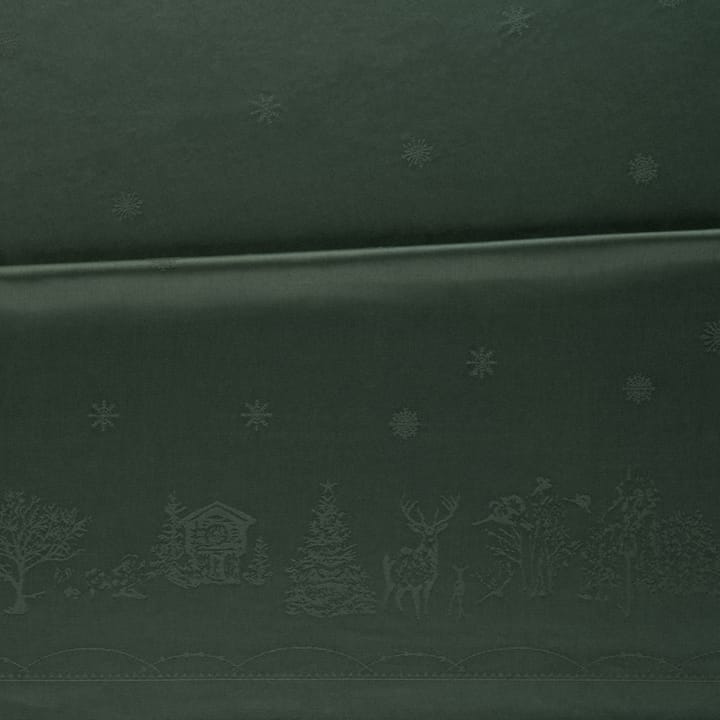 Julemorgen toalha de mesa  - Verde, 140x240 cm - Wik & Walsøe