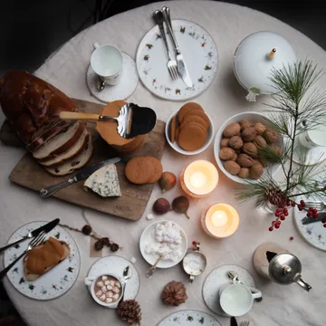 Prato Julemorgen Ø28 cm embalagem de 6 - Wik & Walsøe