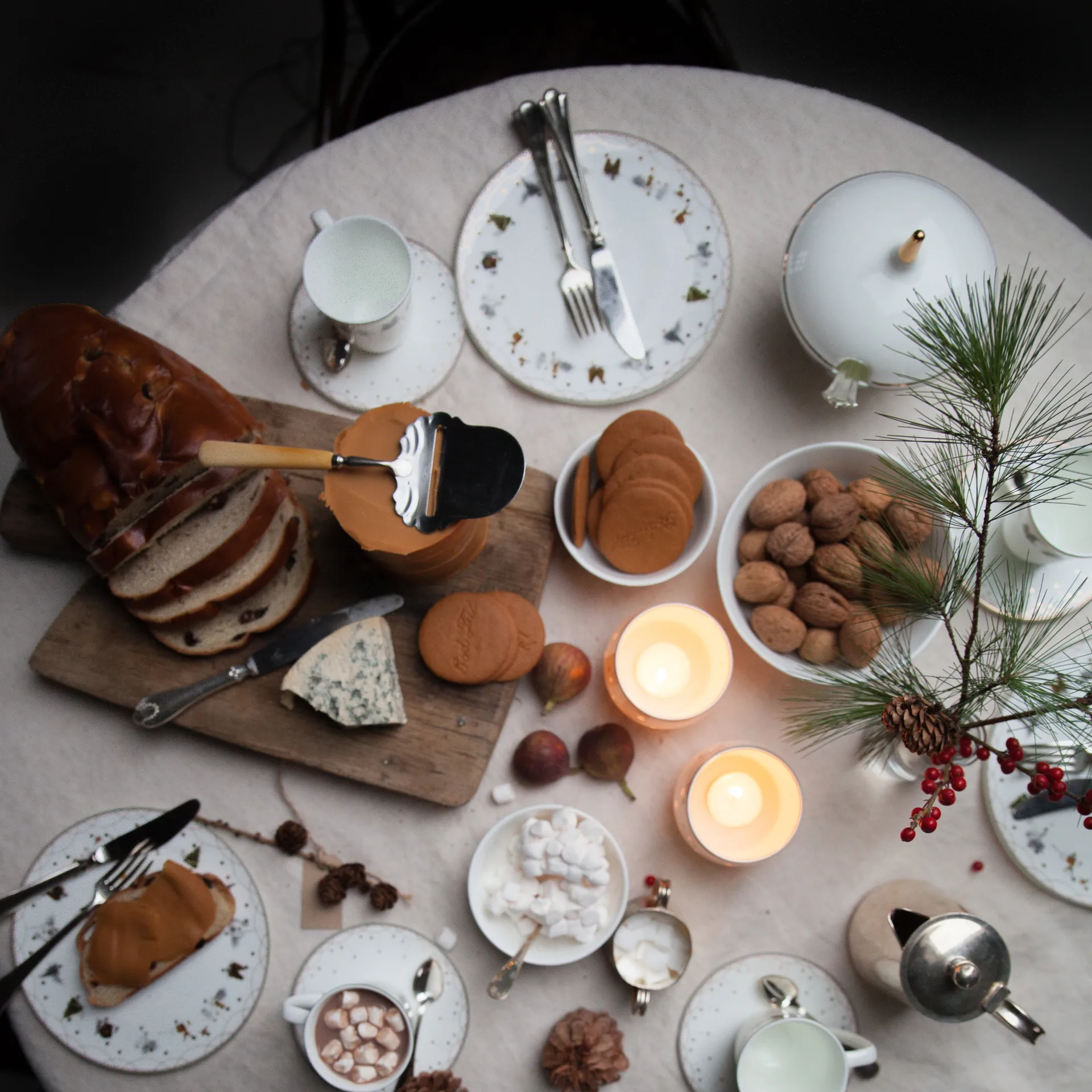 Tigela com tampa Julemorgen, 14 cm Wik & Walsøe