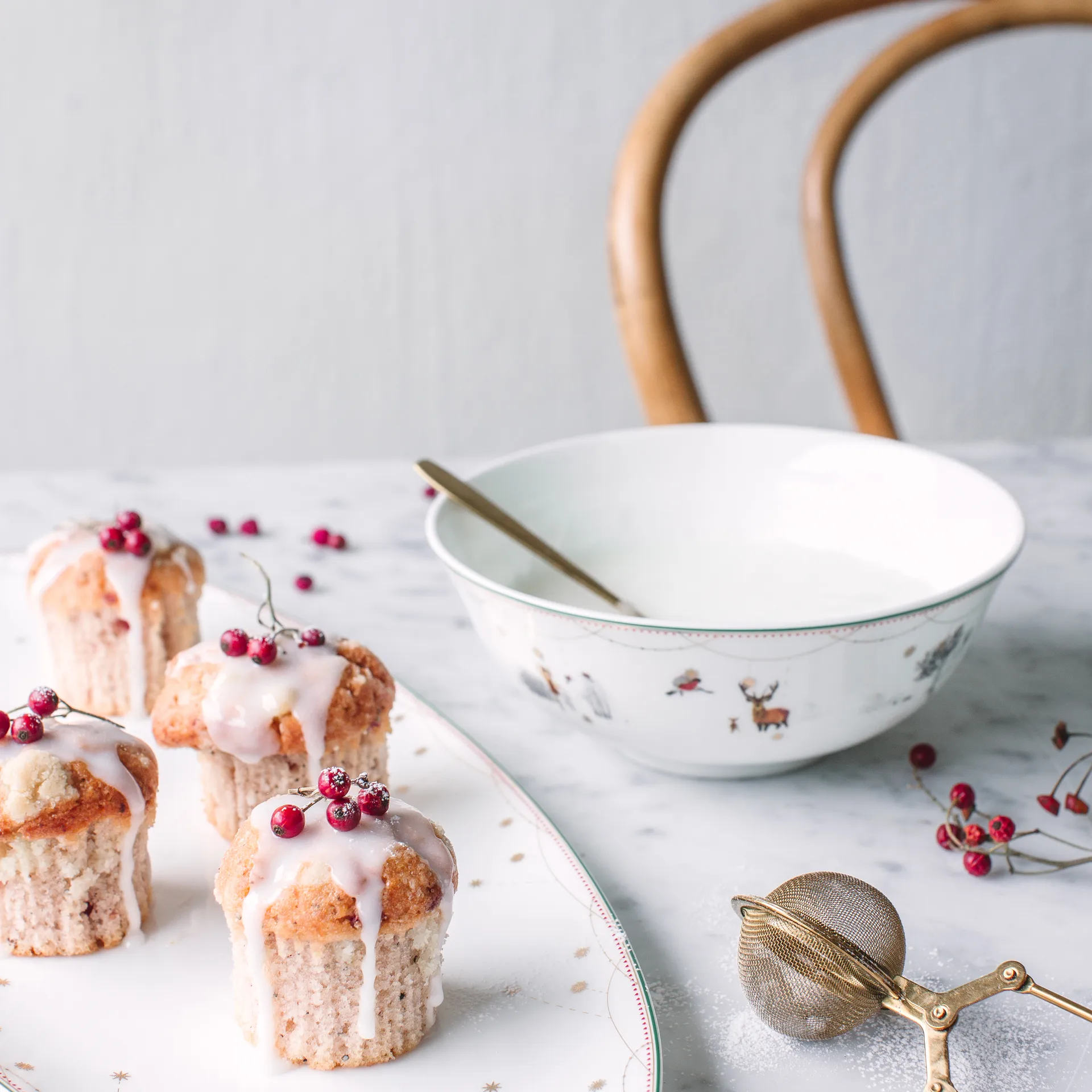 Tigela Julemorgen, Ø17 cm Wik & Walsøe