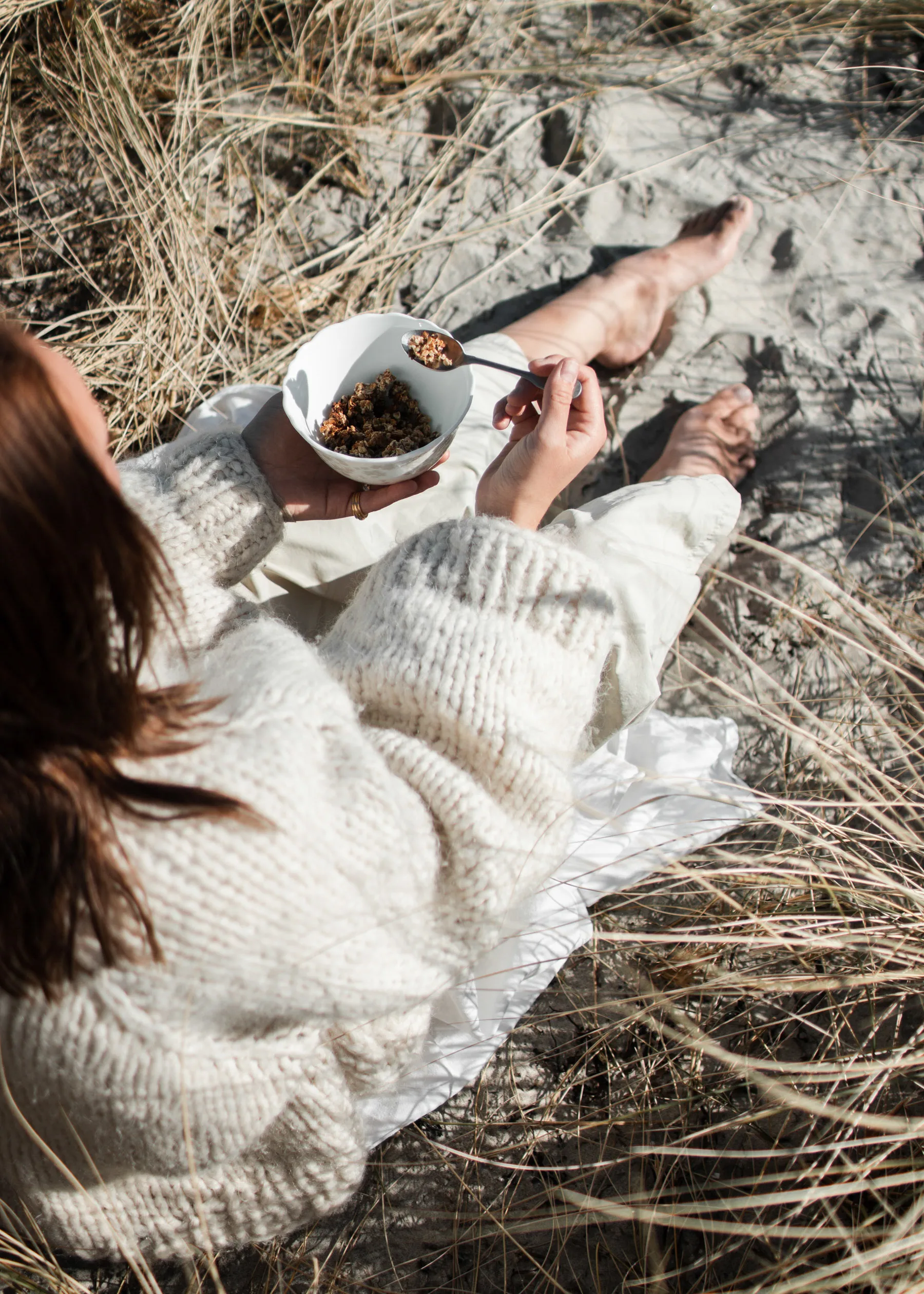 Tigela Slåpeblom Ø14 cm, cinza Wik & Walsøe