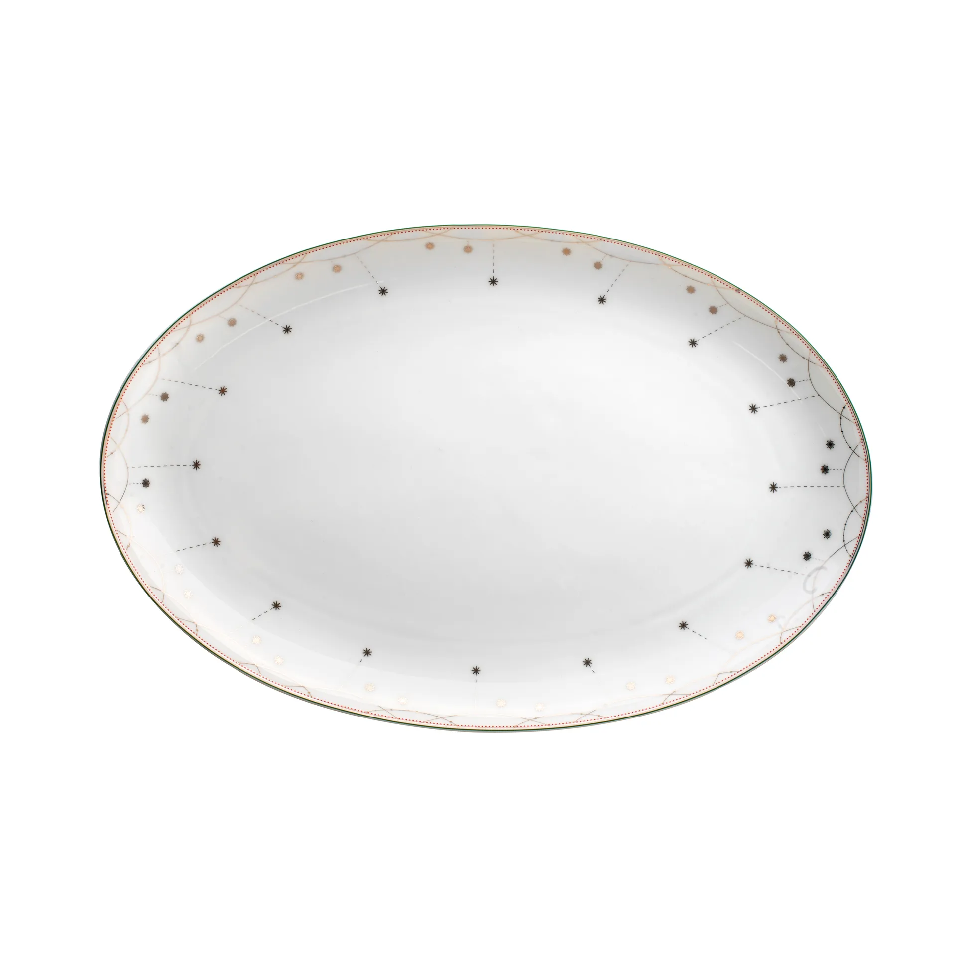 Travessa oval Julemorgen,  45 cm Wik & Walsøe