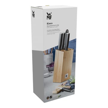 Bloco de facas cromargan Kineo, 4 facas - Aço inoxidável - WMF