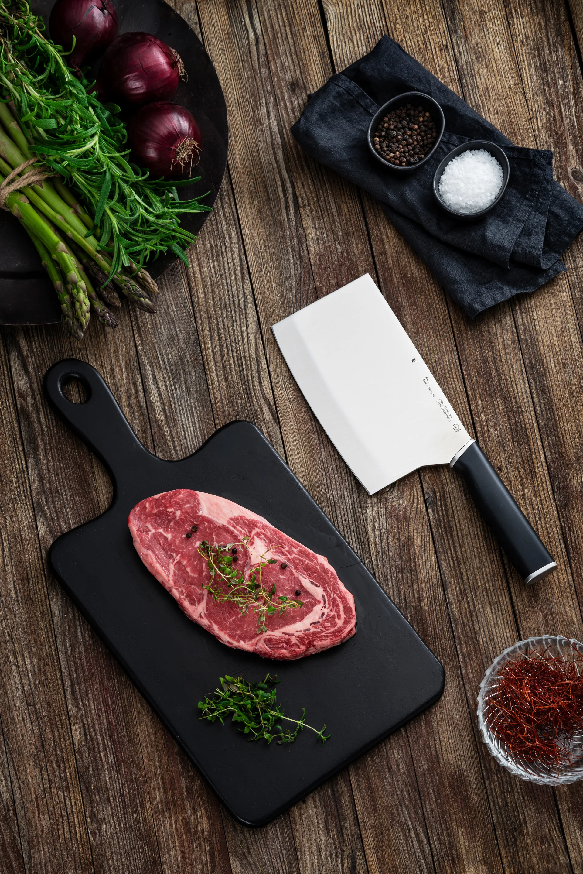 Faca Chinesa cromargan Kineo, 15 cm WMF