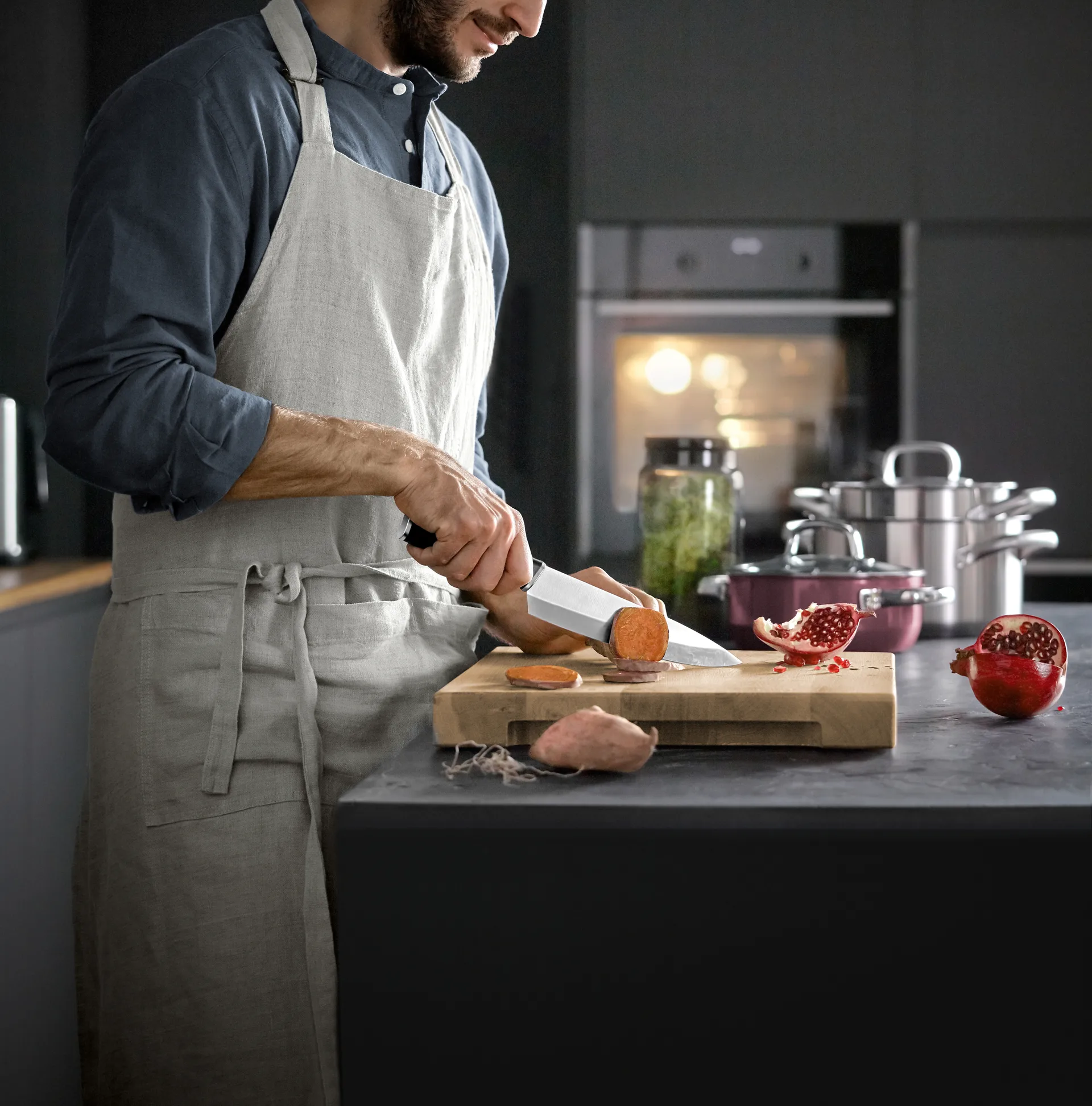 Faca cromargan Kineo , 20 cm WMF