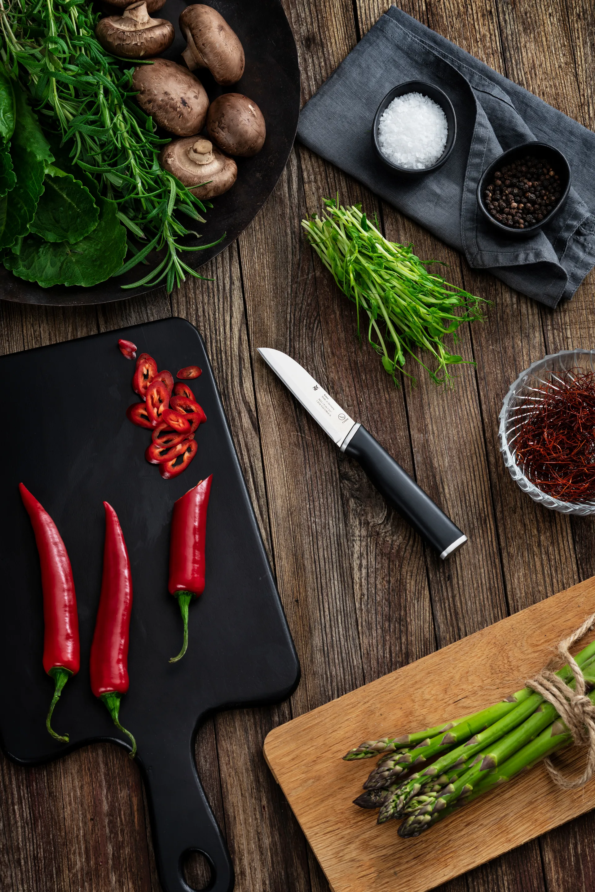 Faca para legumes cromargan Kineo,  9 cm WMF