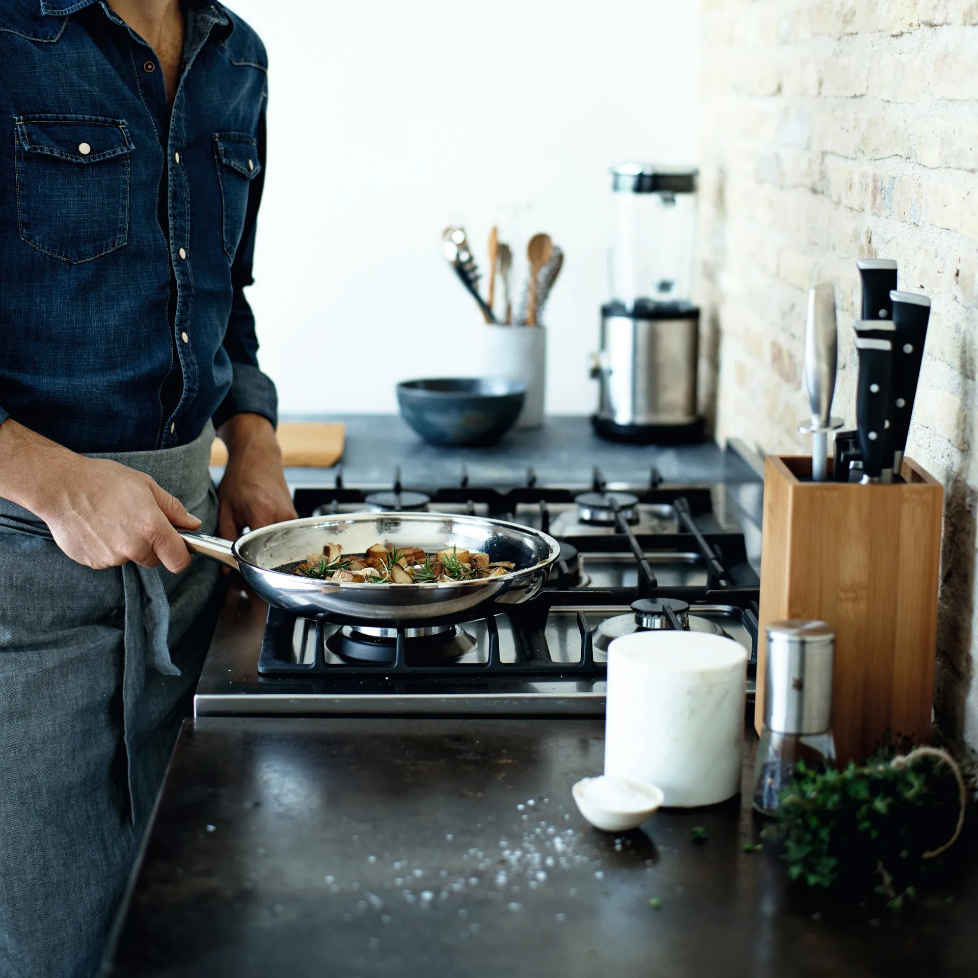 Frigideira Profi Resist 28 cm, Aço inoxidável WMF