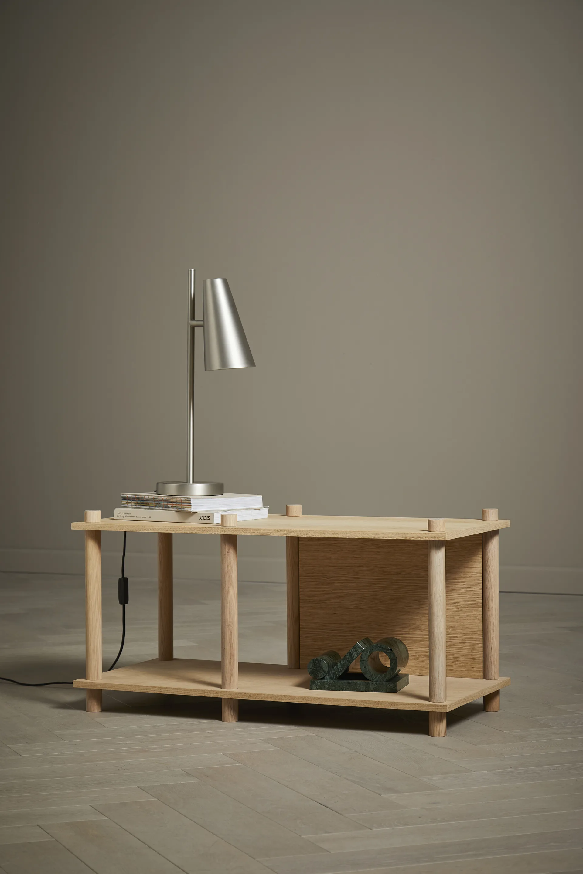 Booknd suporte para livros mármore, Verde Woud