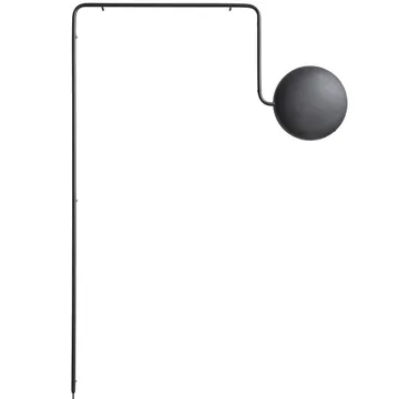 Candeeiro de parede Mercury - preto - Woud