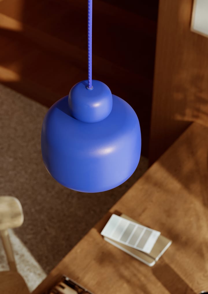 Candeeiro de teto pequeno Stone, Cobalt blue Woud