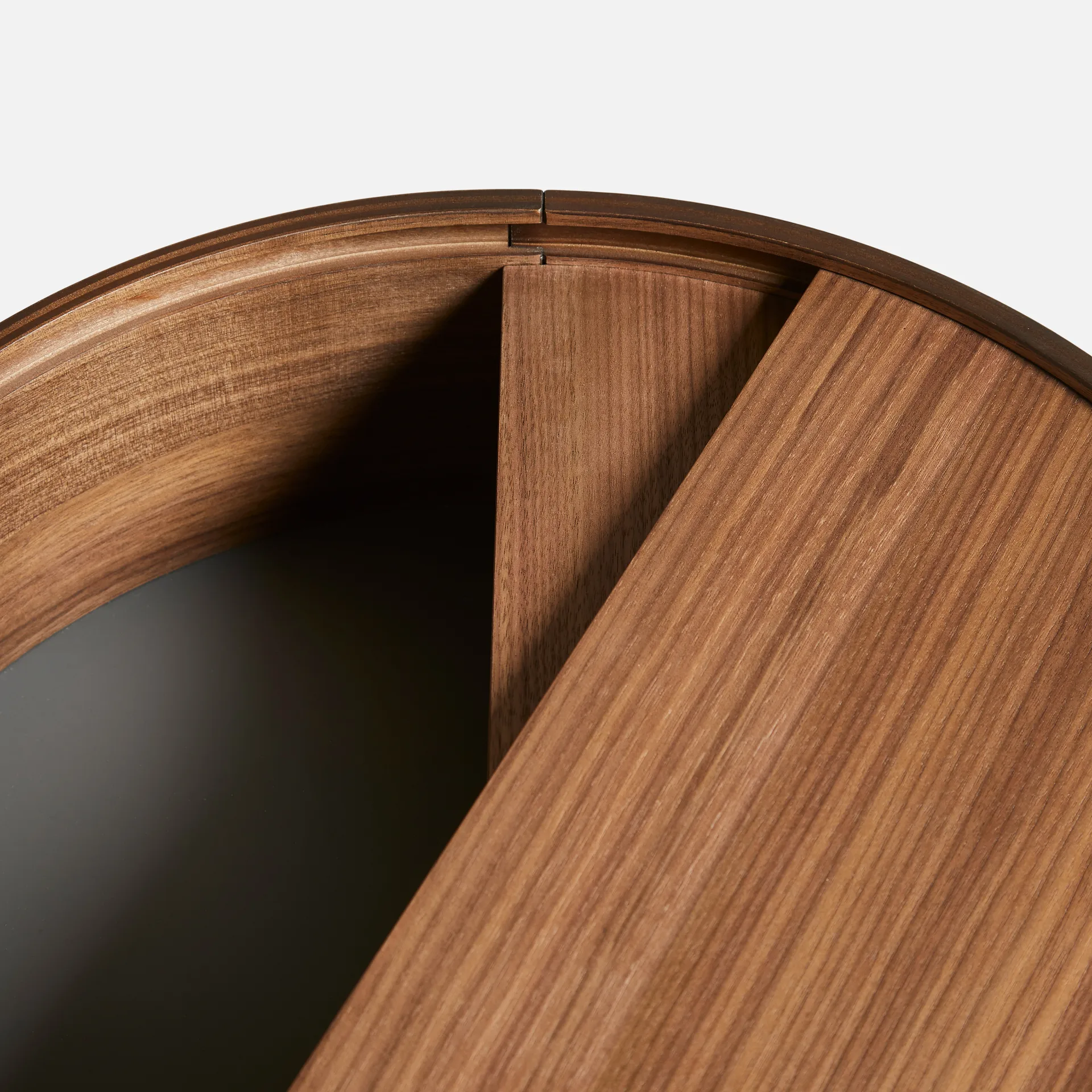 Mesa de apoio Arc, Walnut Woud
