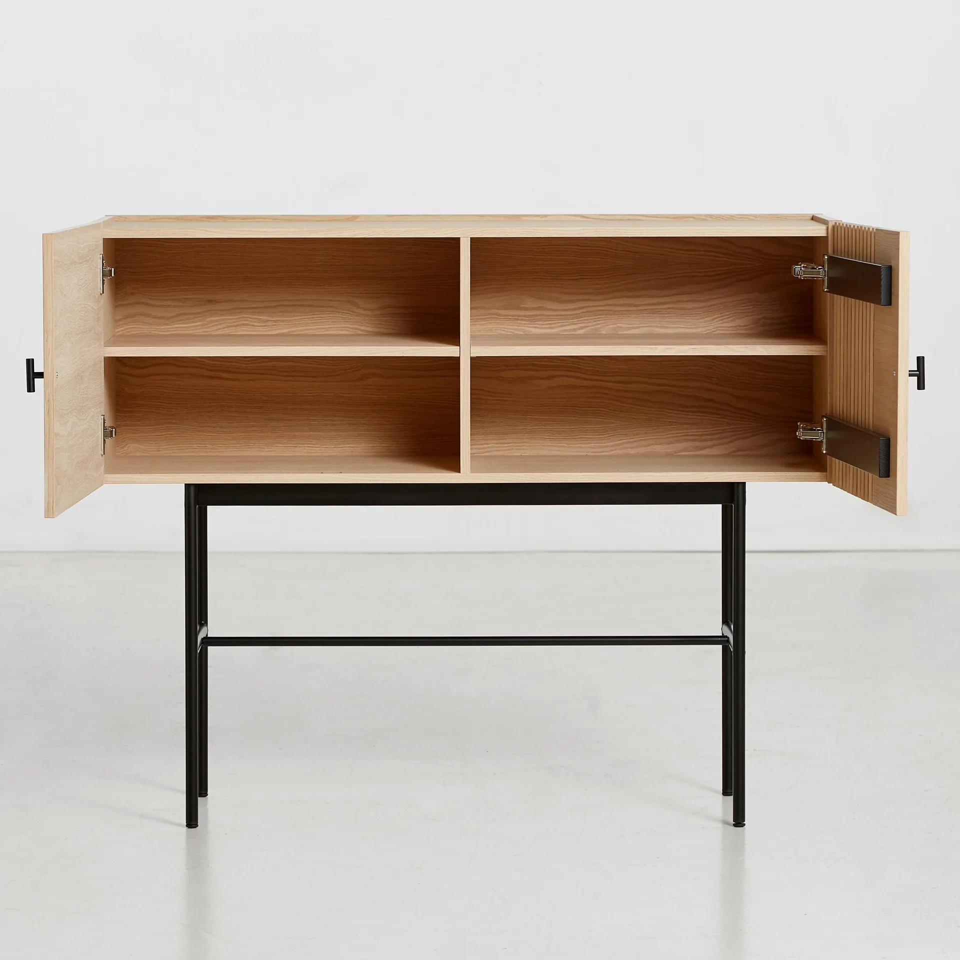 Mesa de apoio Array, 120cm, Carvalho pigmentado branco Woud