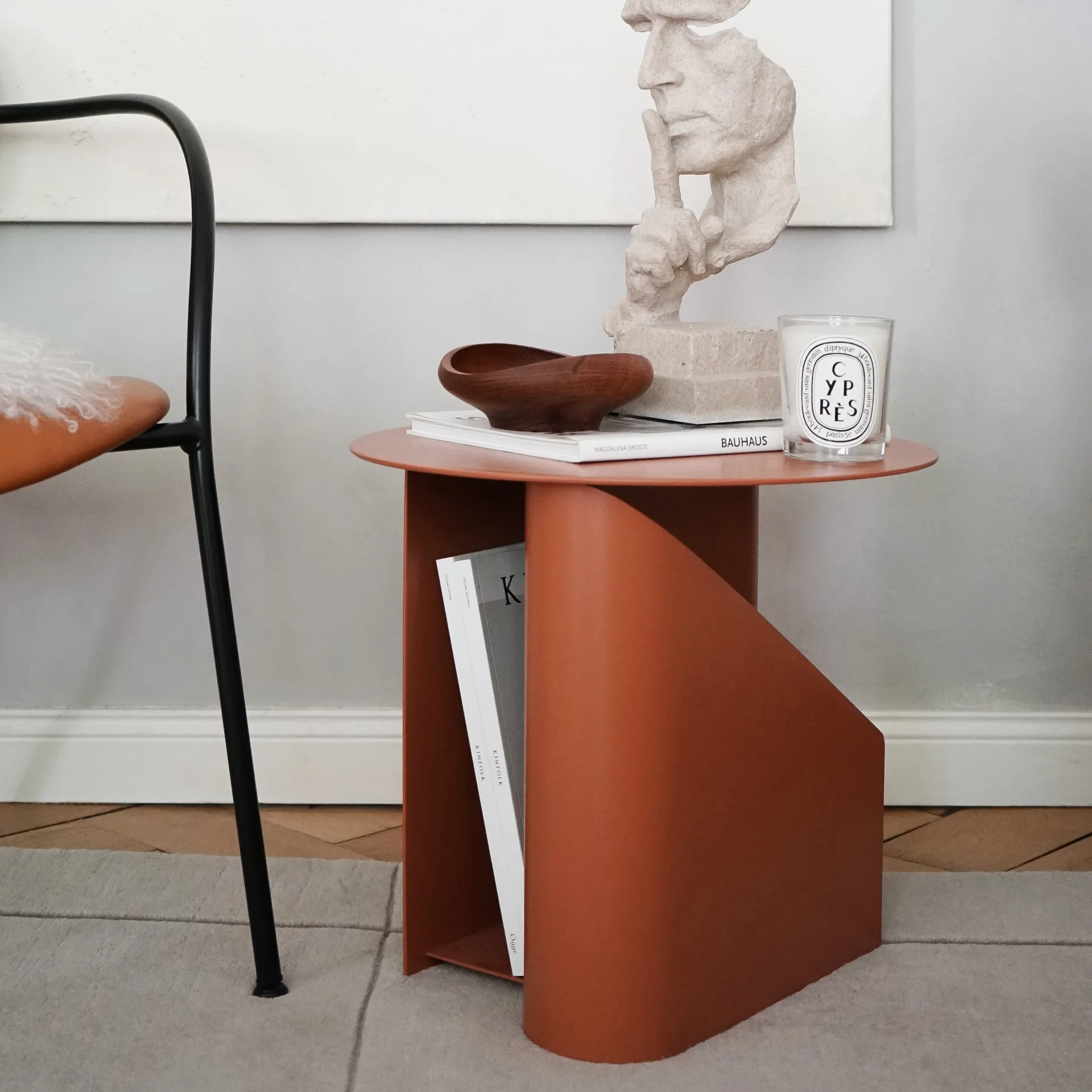 Mesa de apoio Sentrum, Burnt orange Woud