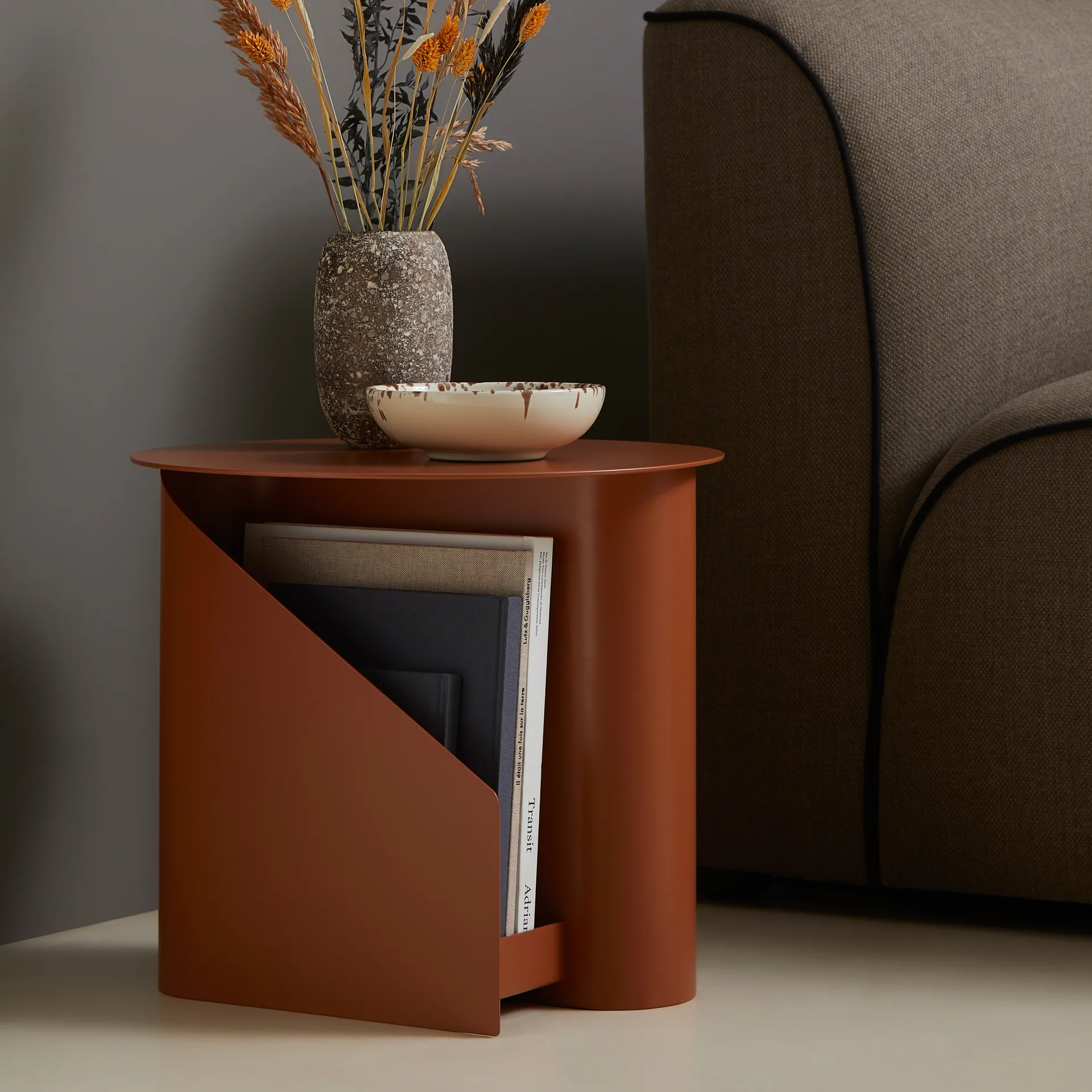 Mesa de apoio Sentrum, Burnt orange Woud