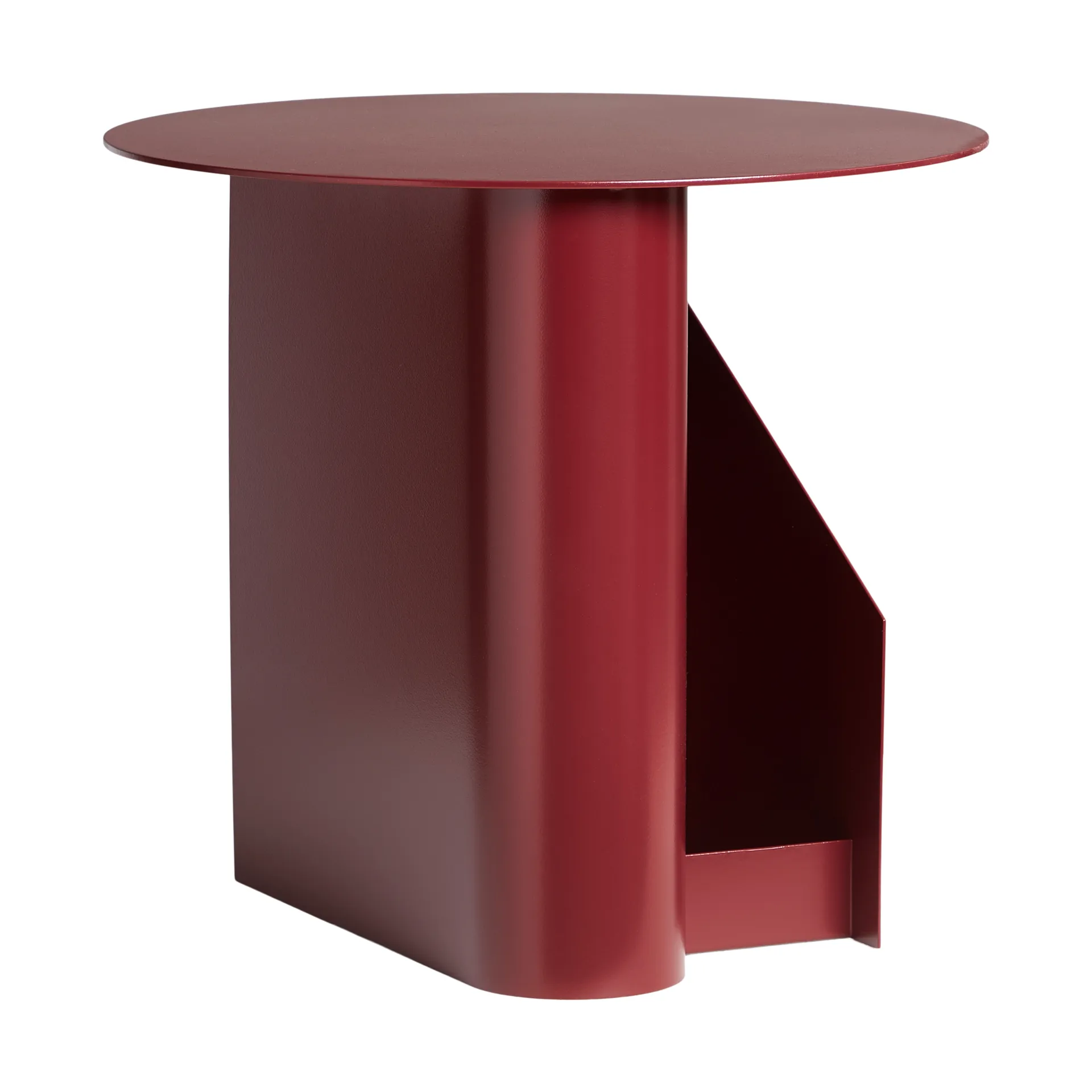 Mesa de apoio Sentrum, Vermelho escuro Woud