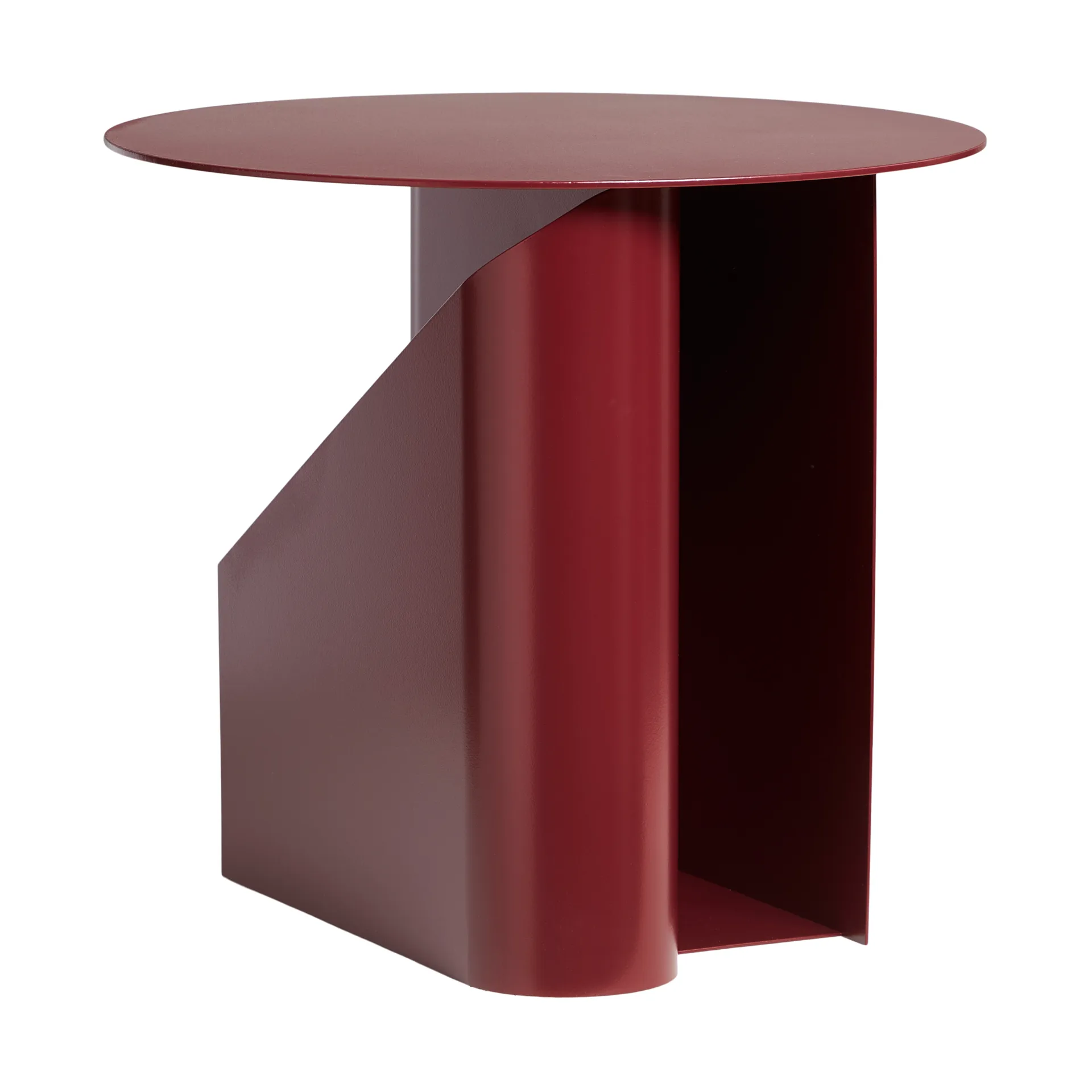 Mesa de apoio Sentrum, Vermelho escuro Woud