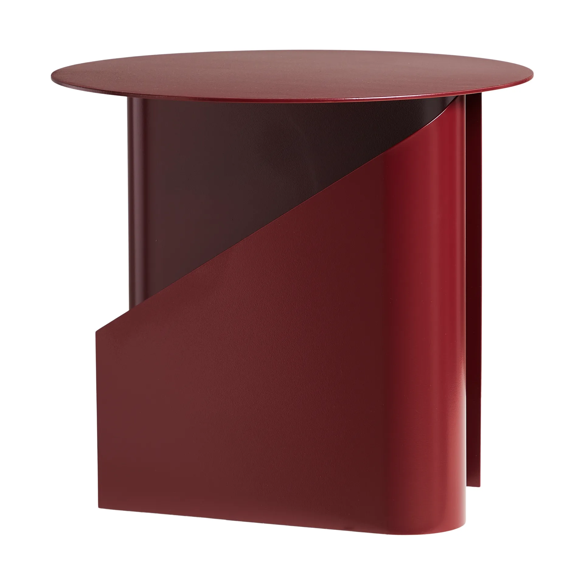 Mesa de apoio Sentrum, Vermelho escuro Woud