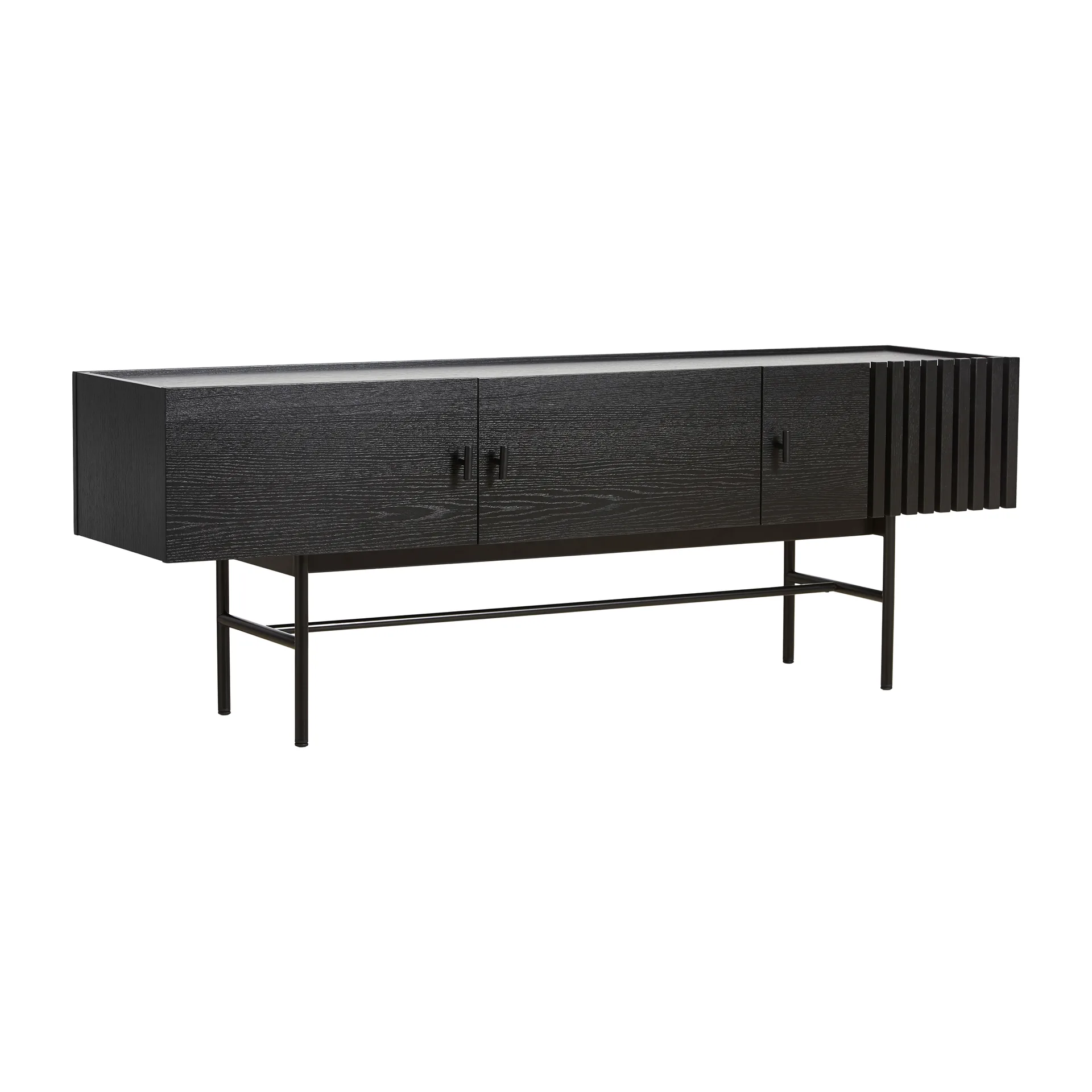 Mesa lateral baixa Array, 150 cm , Carvalho preto  Woud