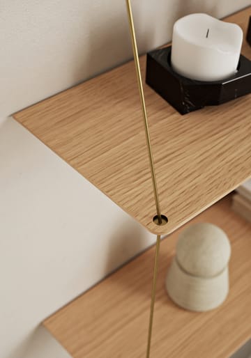 Prateleira 80 cm Stedge Add-on  - Carvalho - Woud