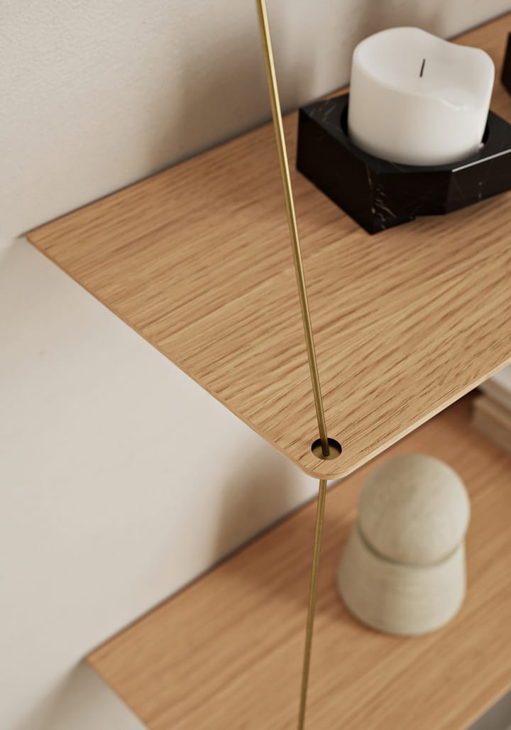 Prateleira 80 cm Stedge Add-on , Carvalho Woud