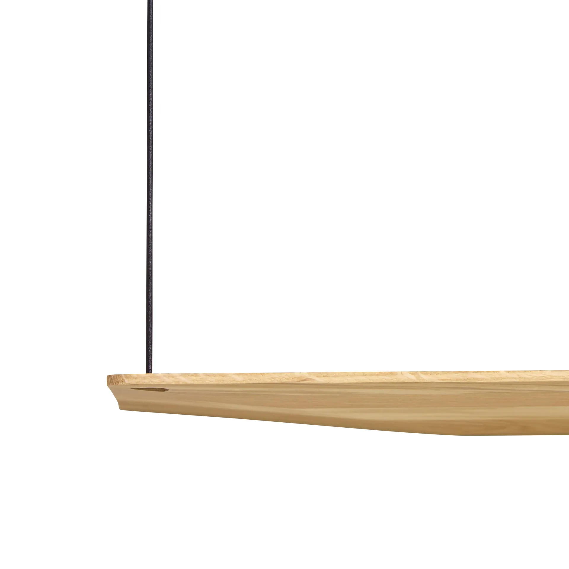 Prateleira de parede Stedge 80 cm, carvalho pigmentado branco Woud