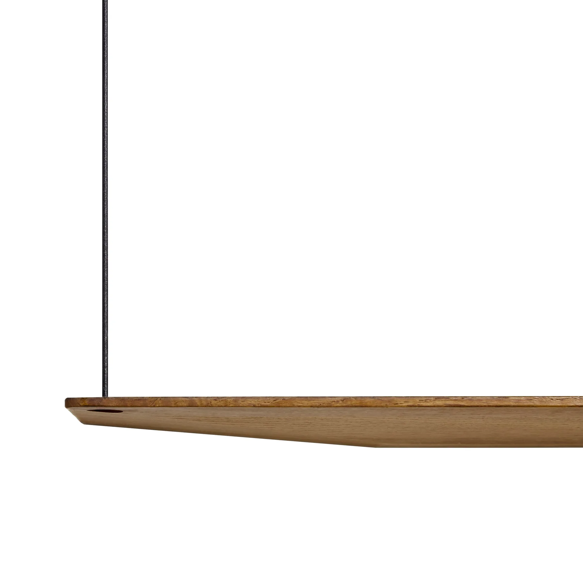 Prateleira Stedge, Carvalho fumado-preto, 80 cm, 2 prateleiras Woud