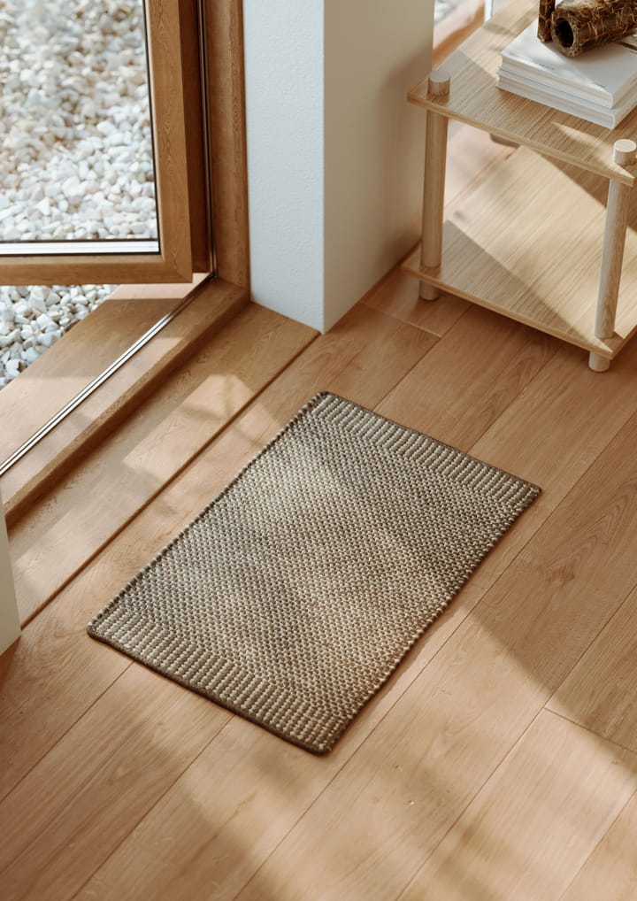 Rombo tapete de porta, Castanho, 40x60 cm Woud