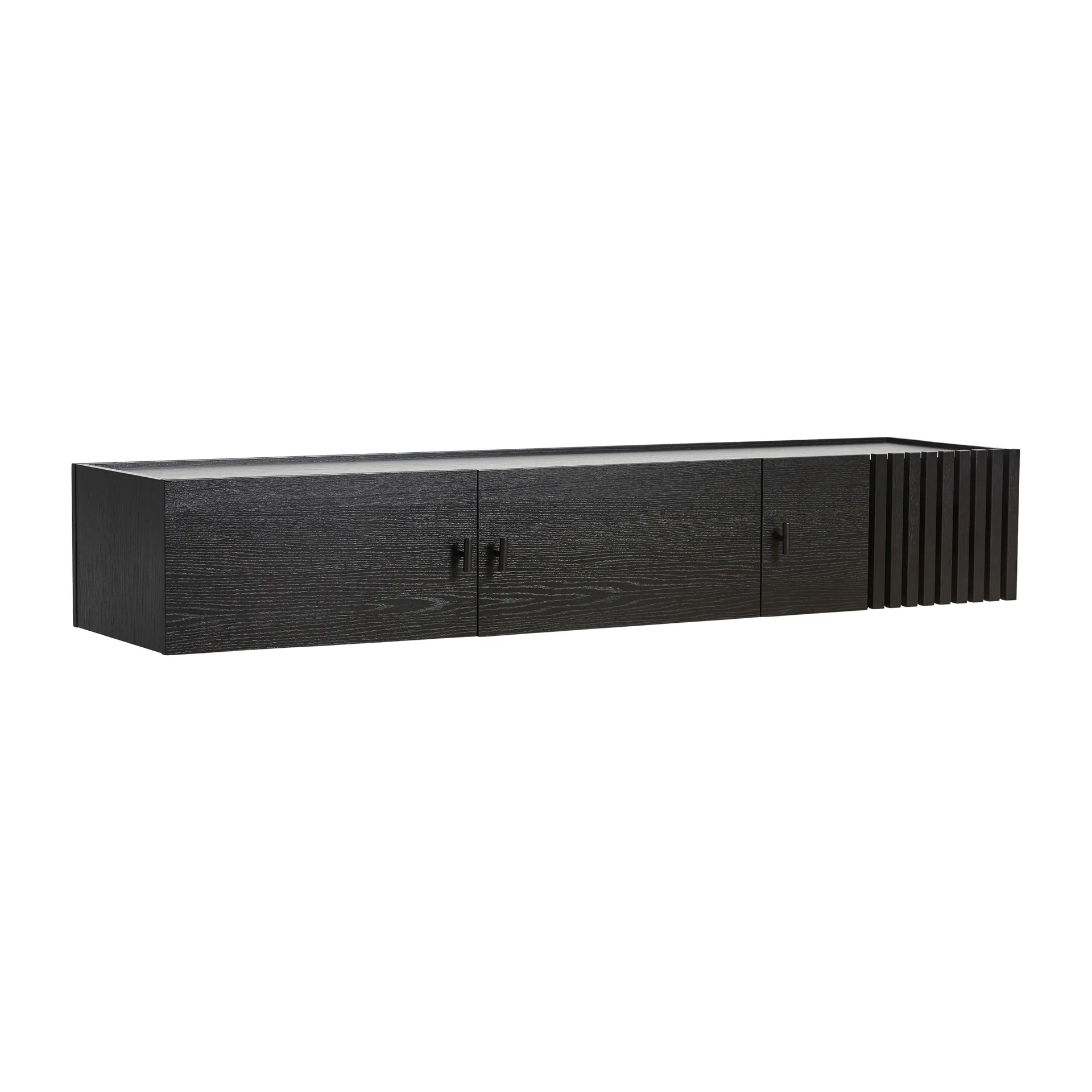 Sideboard Array montada na parede, 150 cm, Carvalho preto  Woud
