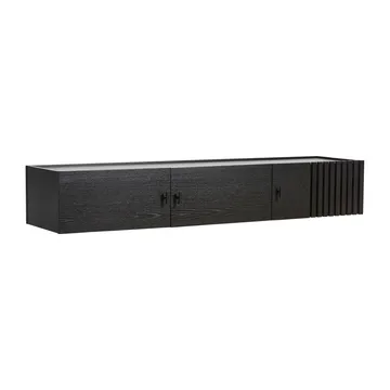 Sideboard Array montada na parede, 150 cm - Carvalho preto  - Woud