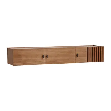 Sideboard Array montada na parede, 150 cm - Nogueira  - Woud