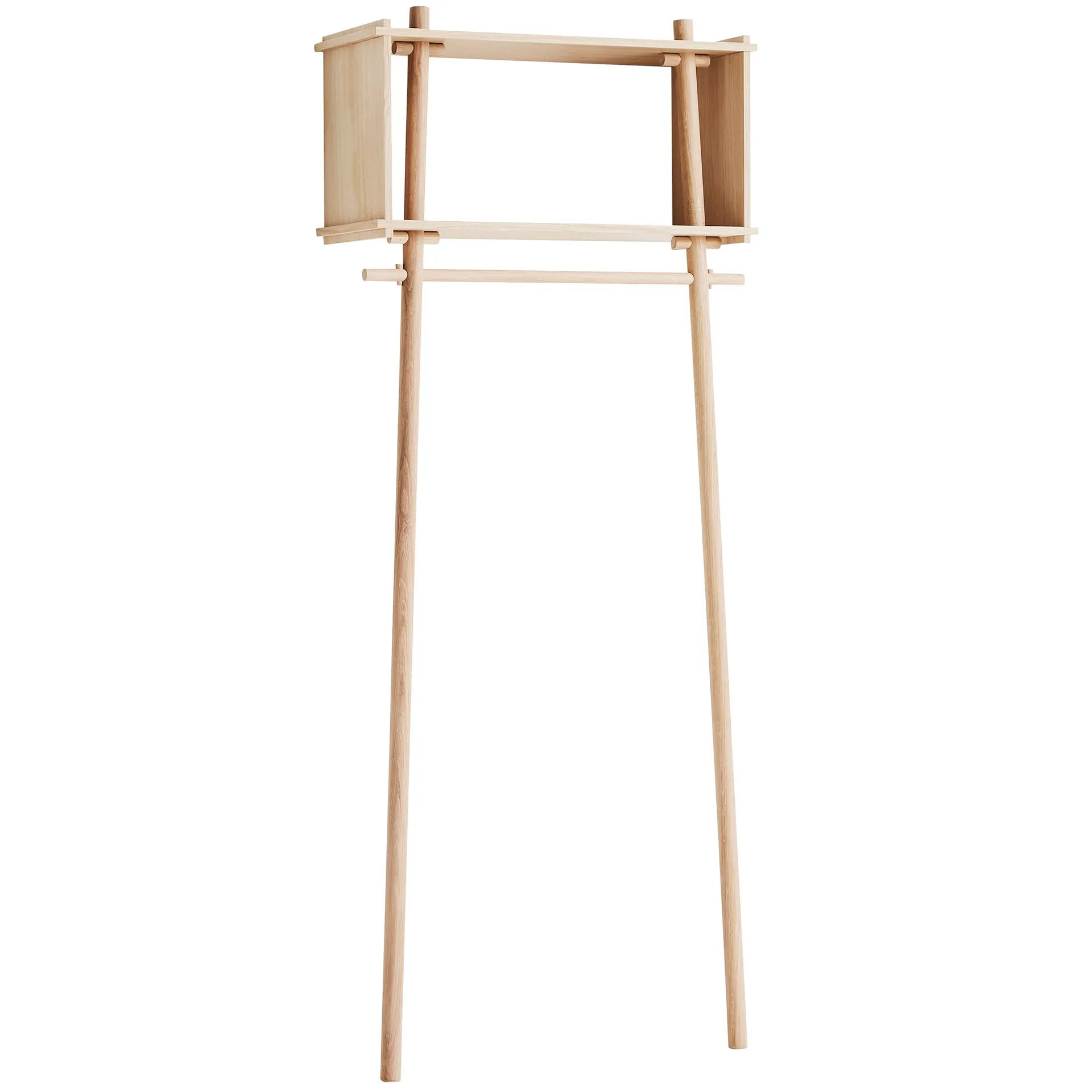 Suporte p/cabides Tojbox, Carvalho tratado Woud