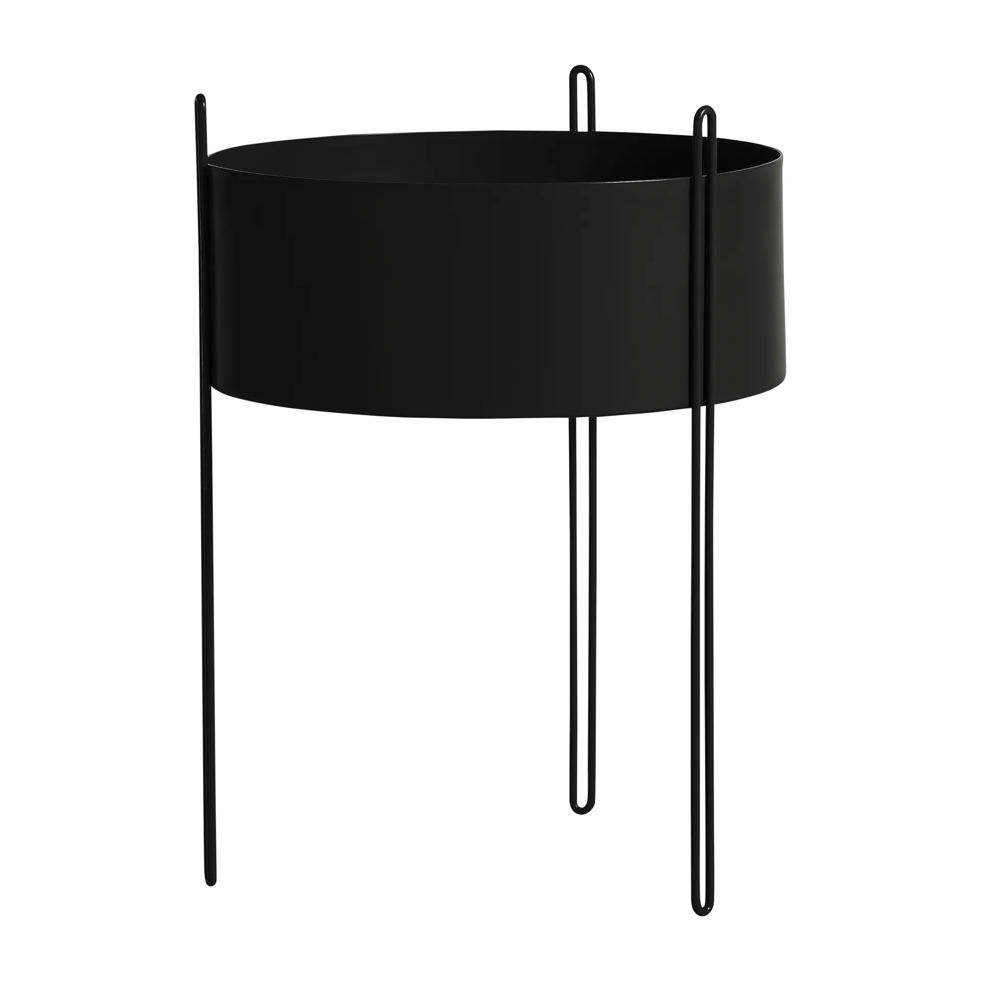 Vaso de flores grande Pidestall, Preto Woud