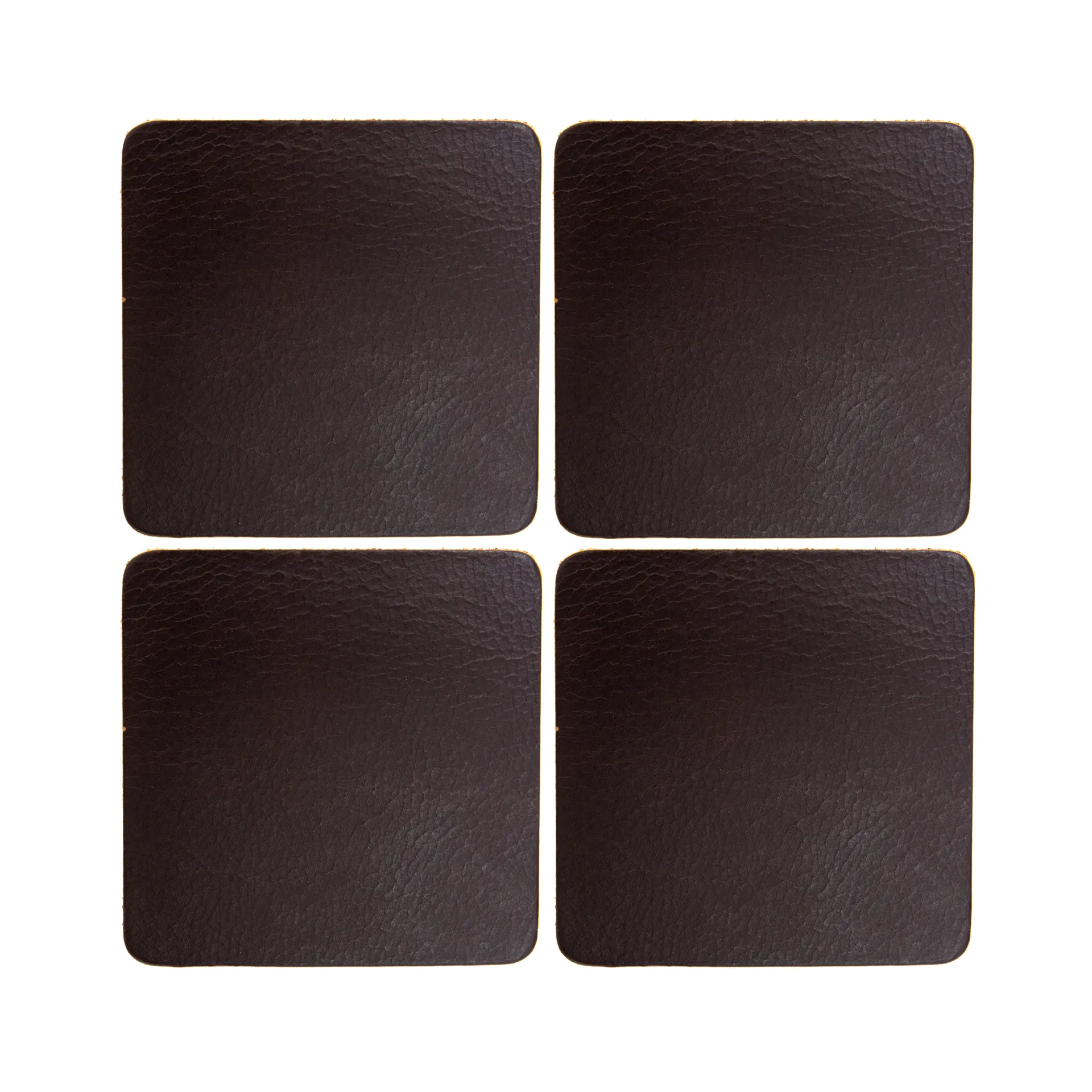 Base para copos Cuba 4 un., Brown Xapron
