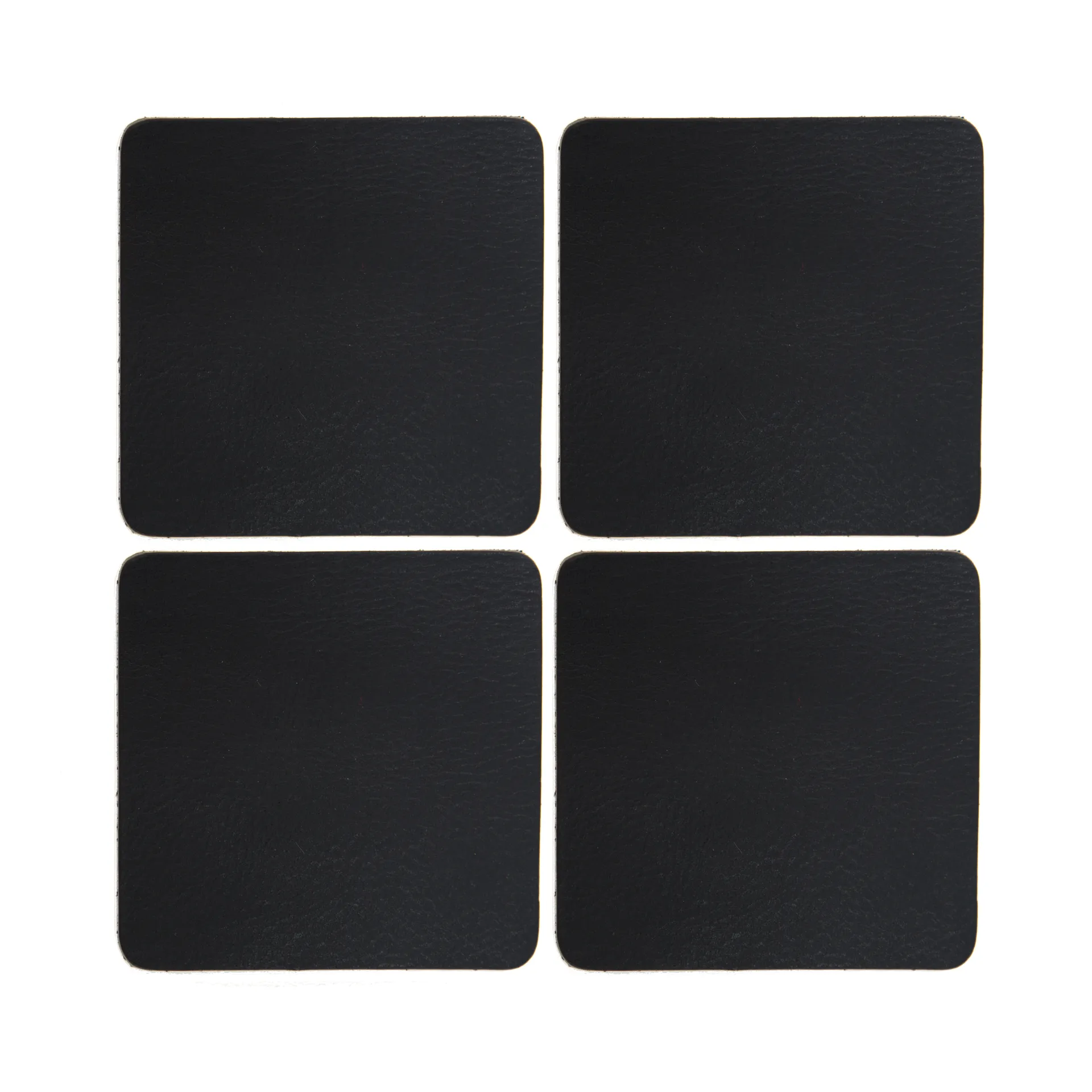 Base para copos Cuba 4 un., Preto Xapron