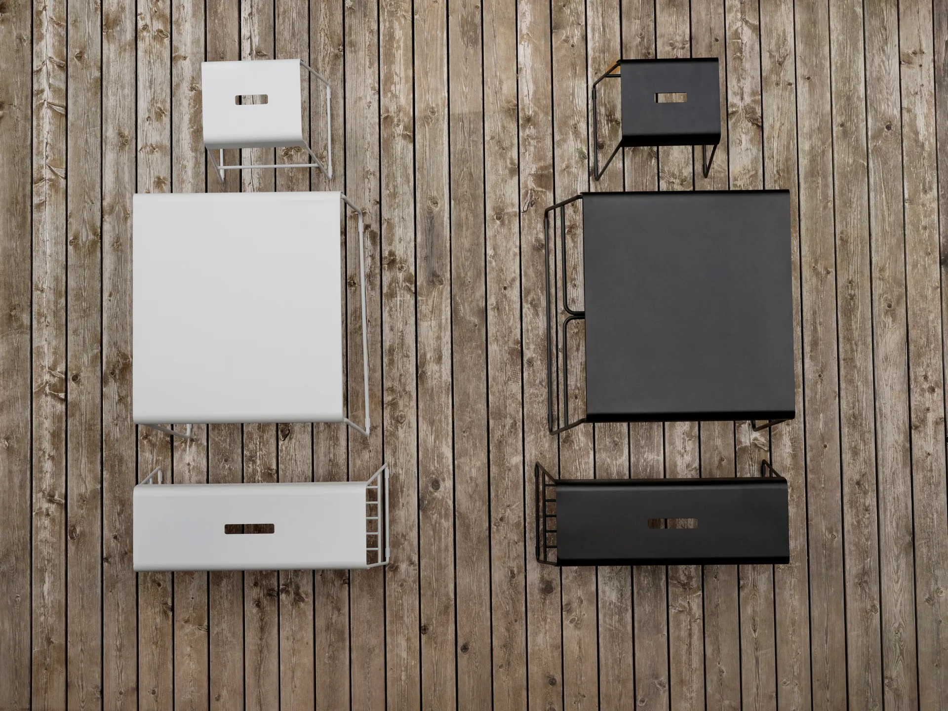 Banco A-stool outdoor 45 cm, Soft Grey Zone Denmark